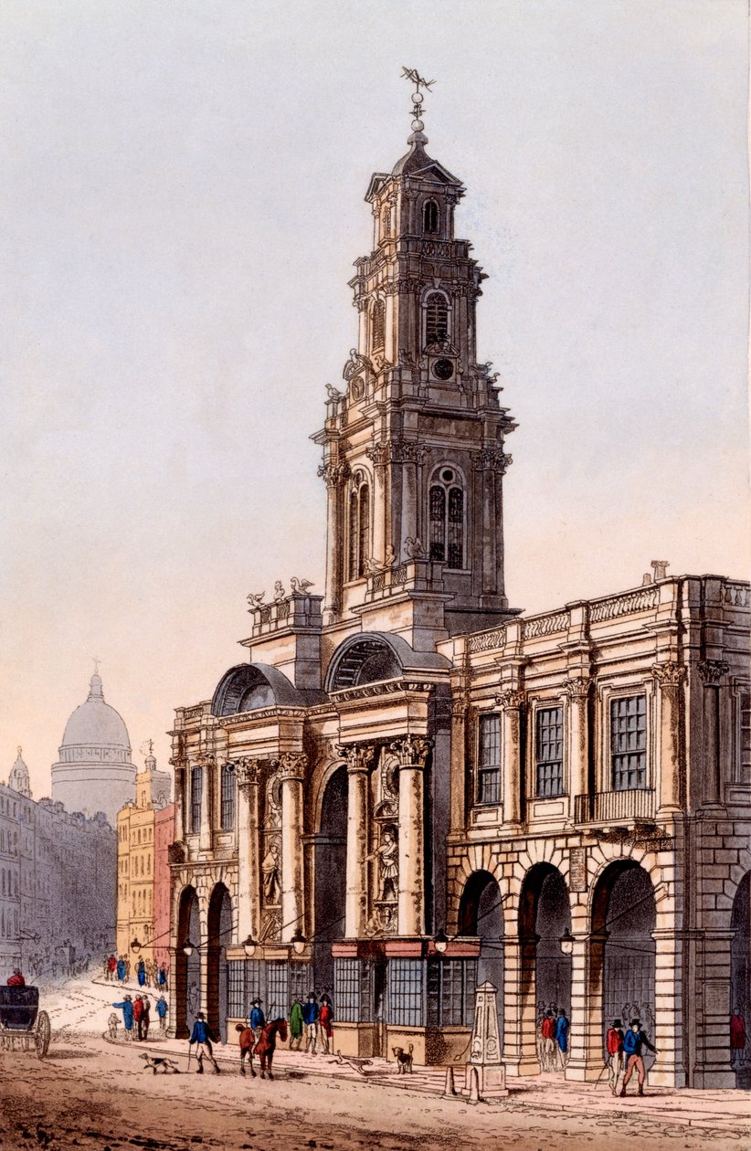 Die Königliche Börse, 1816 von Rudolph Ackermann