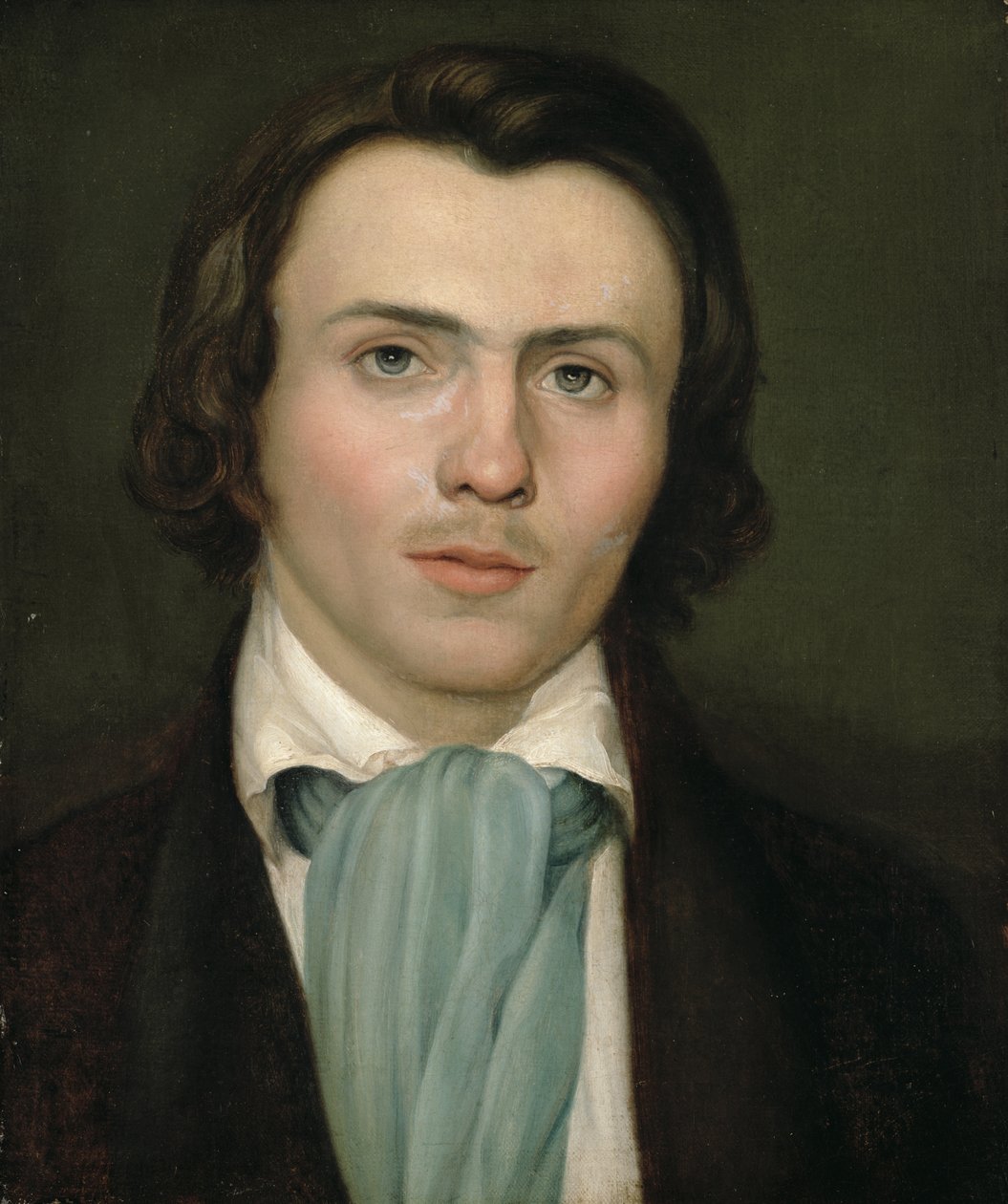 Porträt eines jungen Mannes von Rudolph Friedrich Wasmann