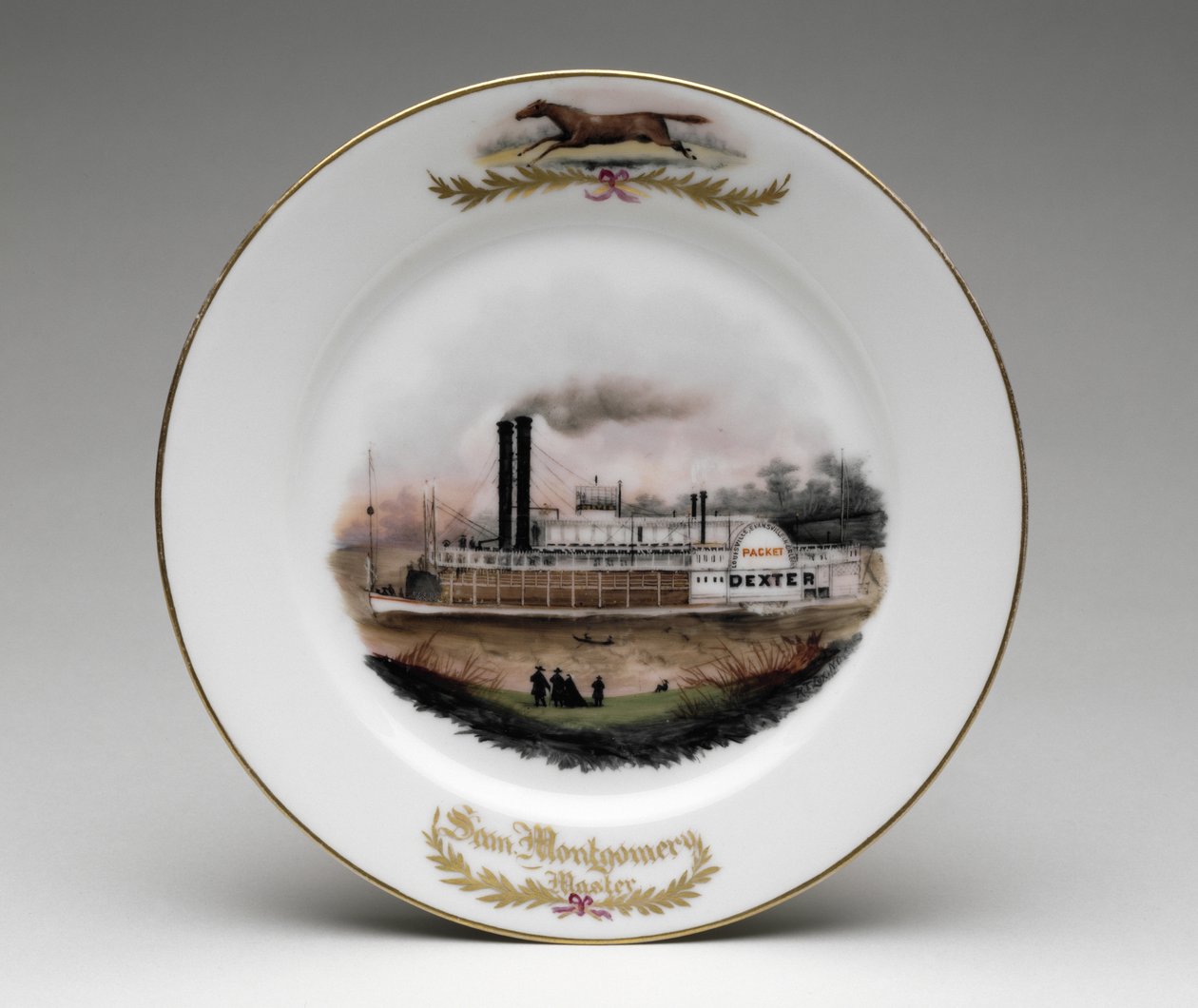 Teller, 1868 von Rudolph T. Lux