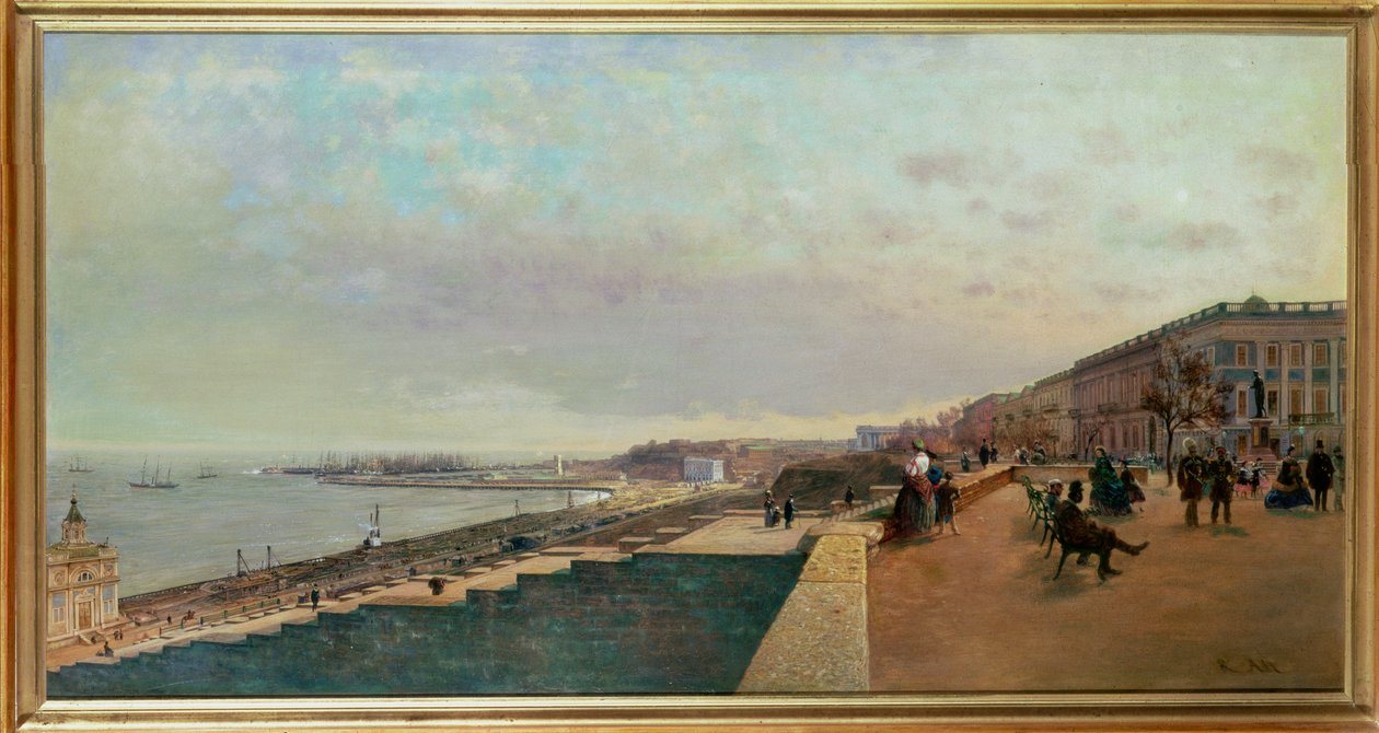 Blick auf Odessa von Rudolf von Alt