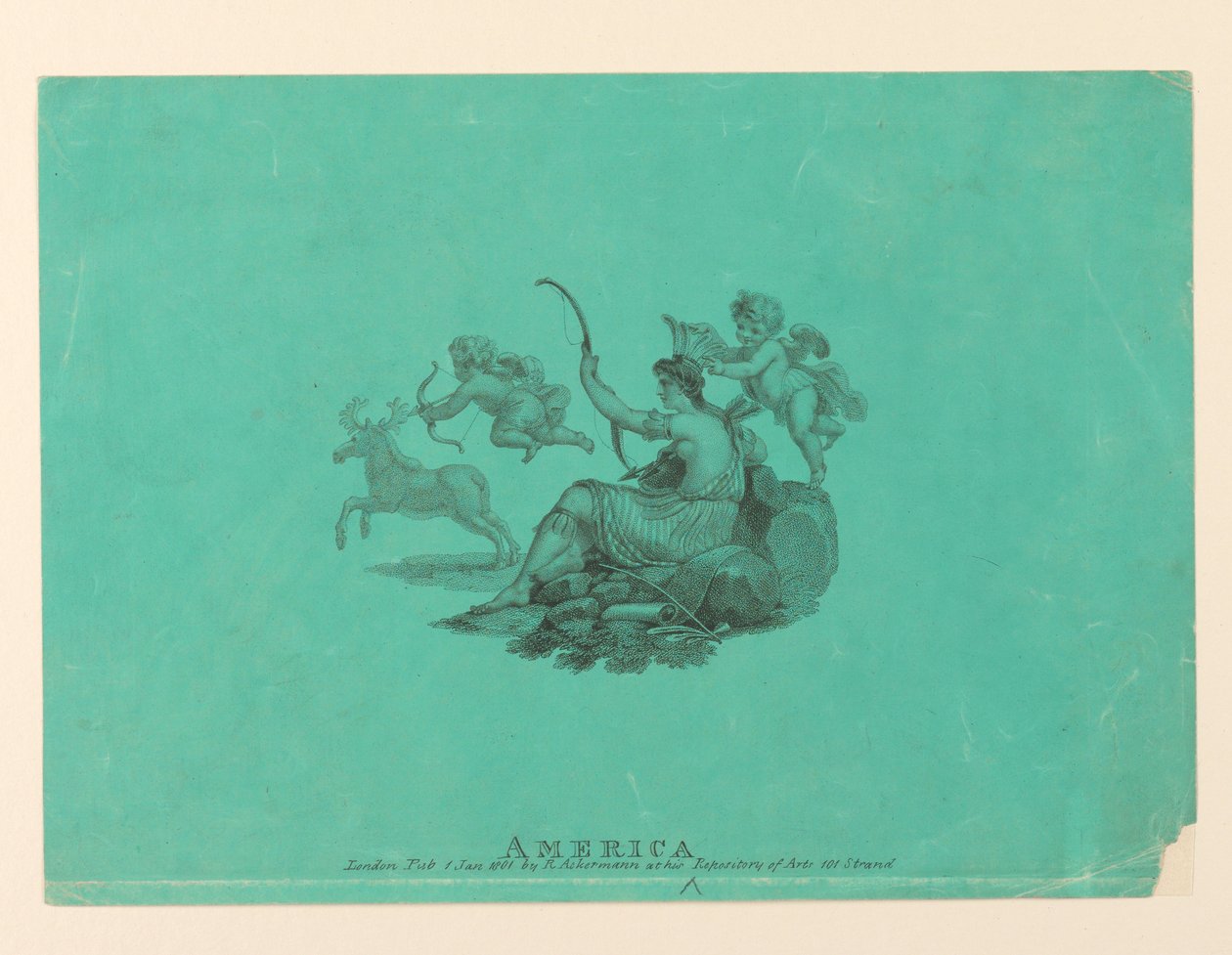 Amerika von Rudolph Ackermann