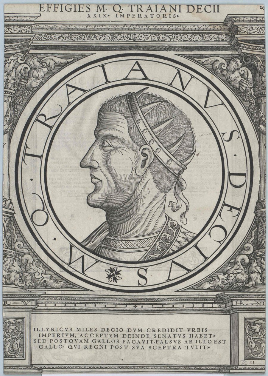 Römischer Kaiser Decius von Rudolph Wyssenbach