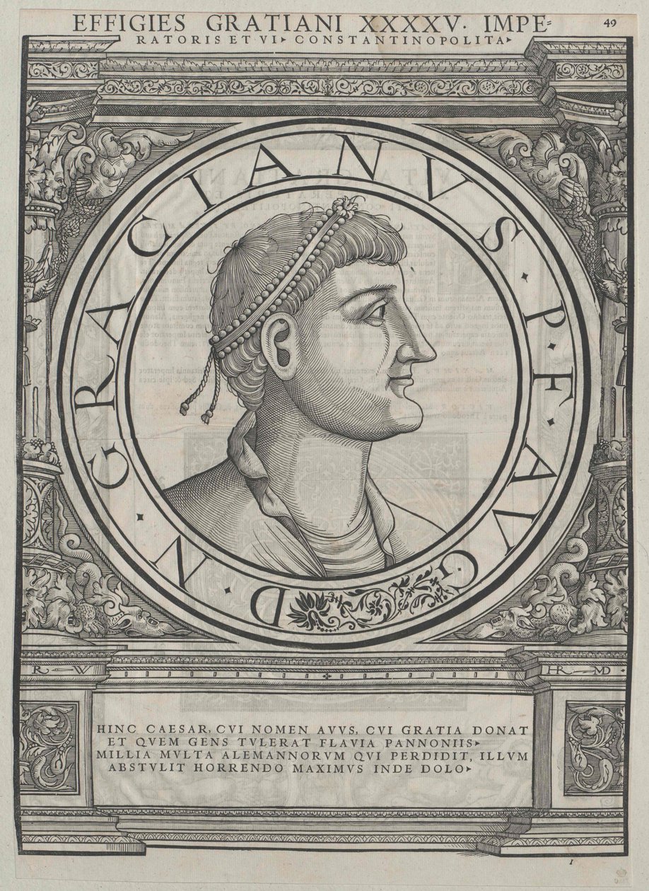 Römischer Kaiser Gratianus von Rudolph Wyssenbach