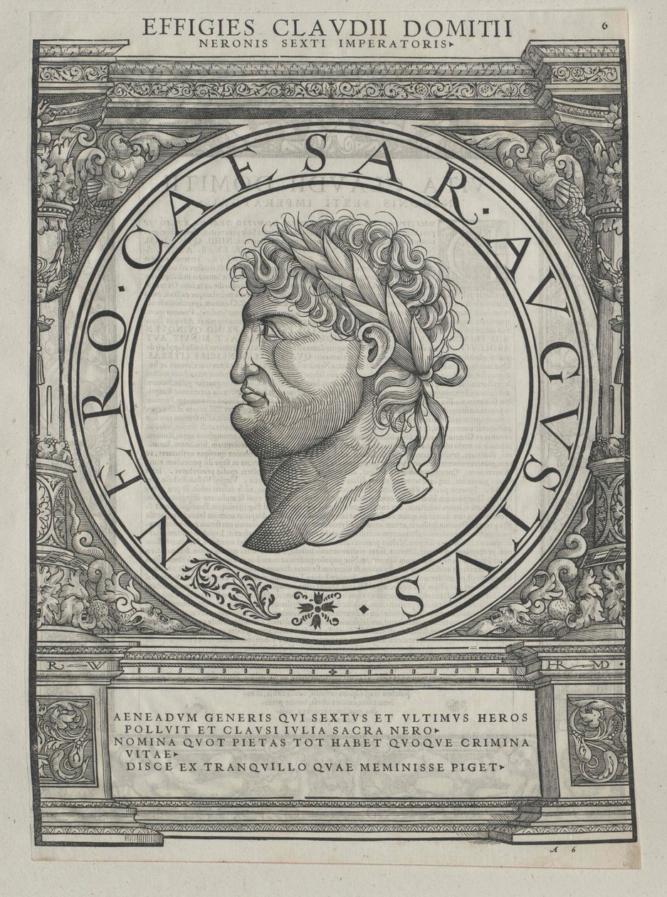 Römischer Kaiser Nero von Rudolph Wyssenbach