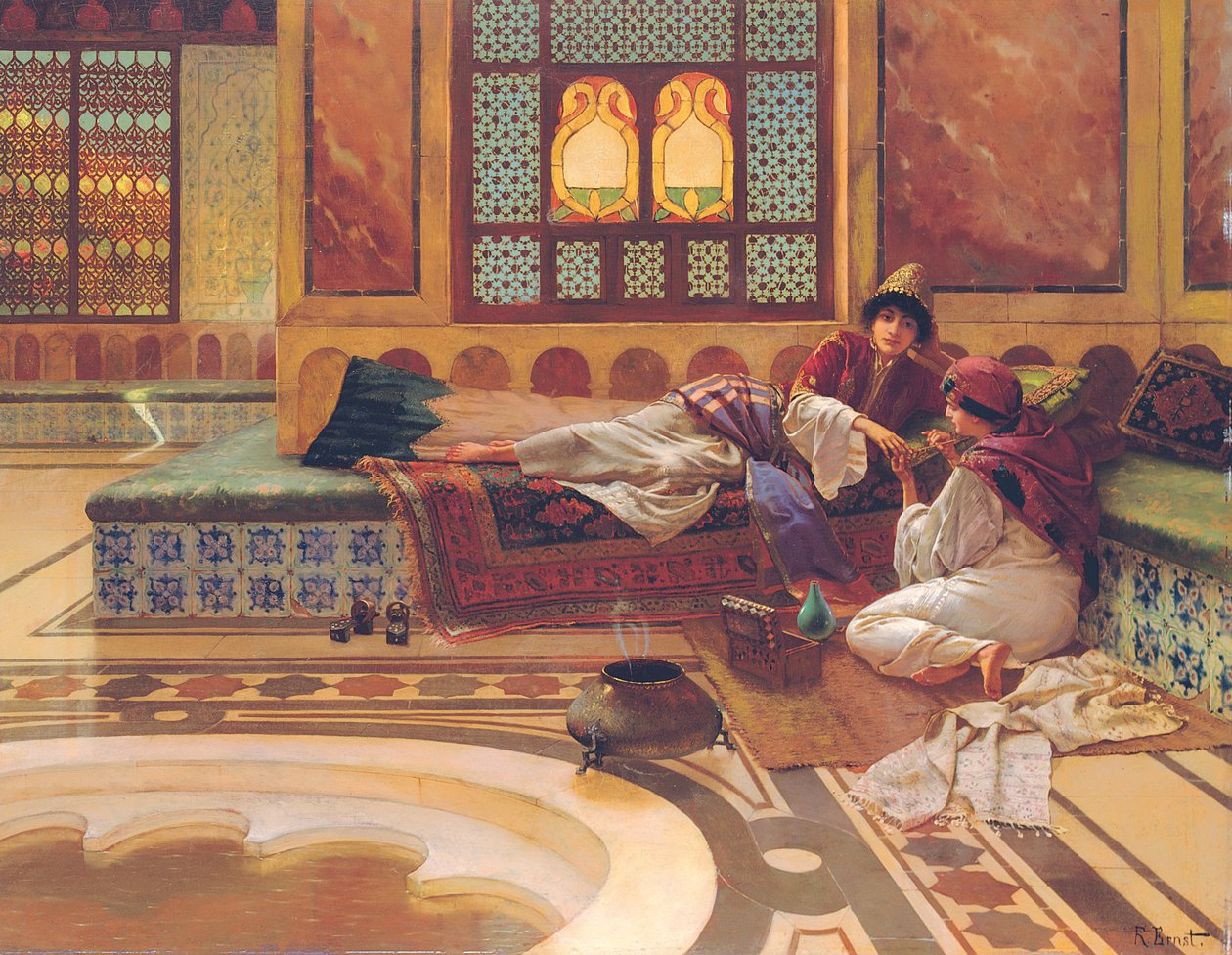 Die Maniküre von Rudolphe Ernst