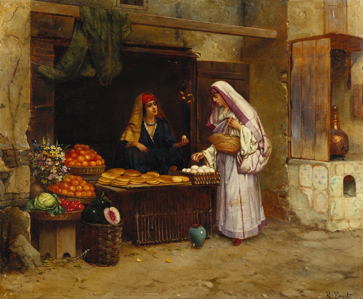 Der Marktstand von Rudolphe Ernst