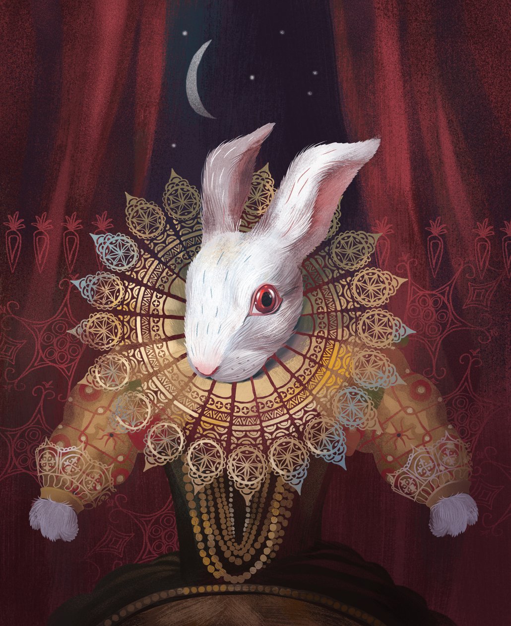 Weiß wie der Mond, 2016 von Runa Anastasiya Rudaya