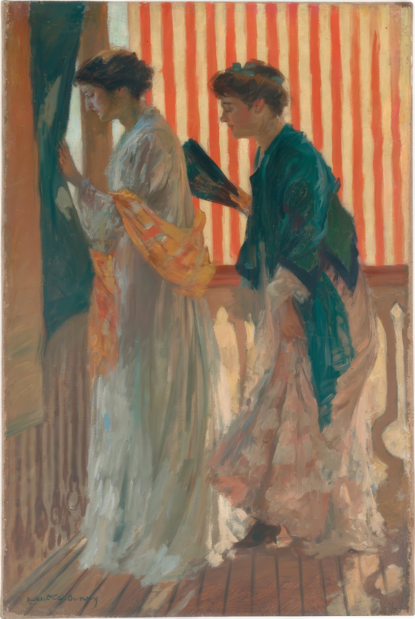 Qui vient? von Rupert Bunny