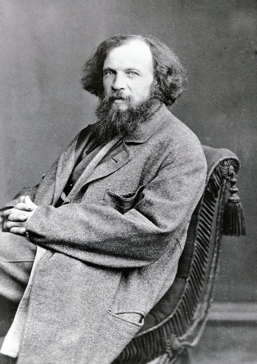 Dmitri Iwanowitsch Mendelejew von Russian Photographer