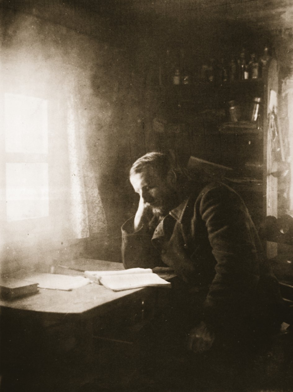 Politischer Exilant in Sibirien, 1890er Jahre von Russian Photographer