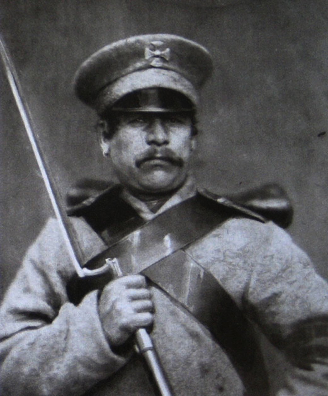 Russischer Soldat von Russian Photographer