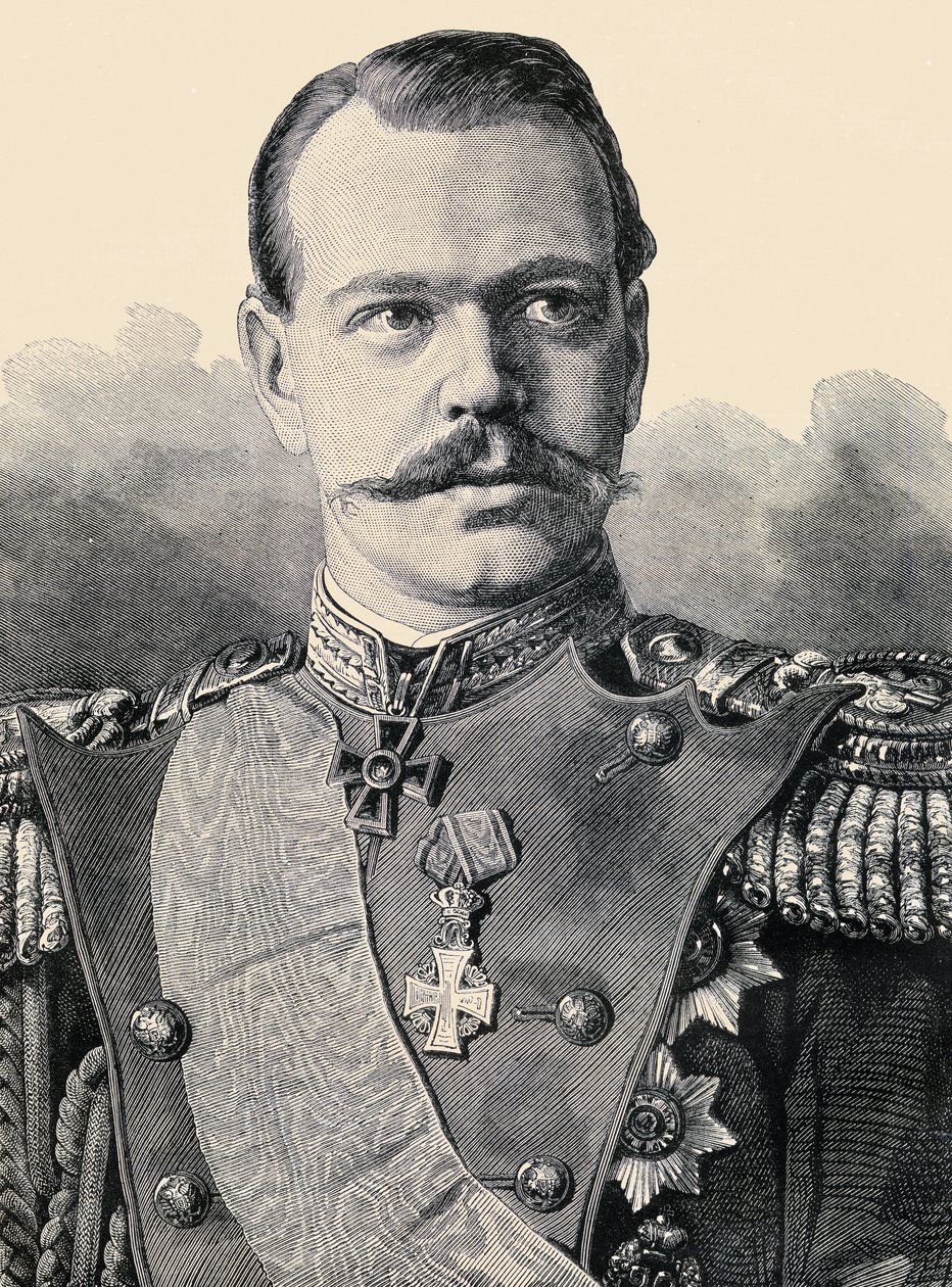 Großherzog Alexander Alexandrowitsch III (1845-1894) von Russian School