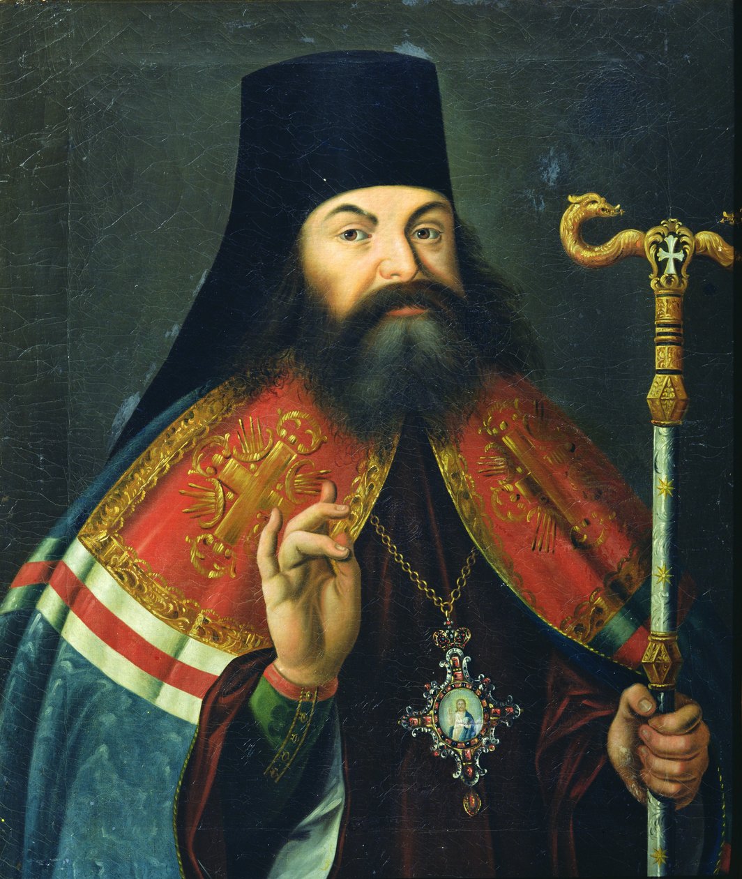 Porträt von Theofan Prokopovich (1681-1736) von Russian School
