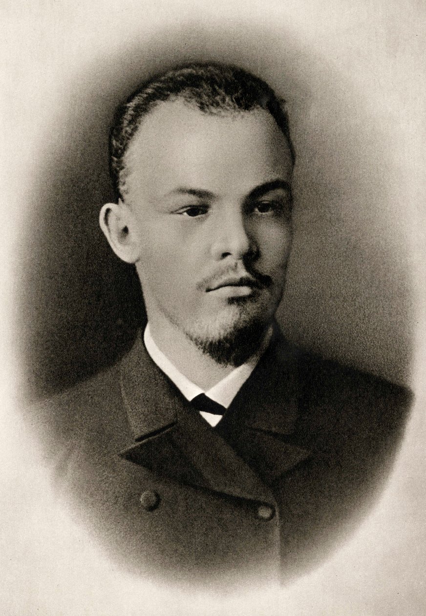 Lenin (Wladimir Iljitsch Uljanow) von Russian Photographer