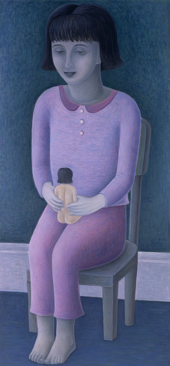 Mädchen und Puppe, 2003 von Ruth Addinall