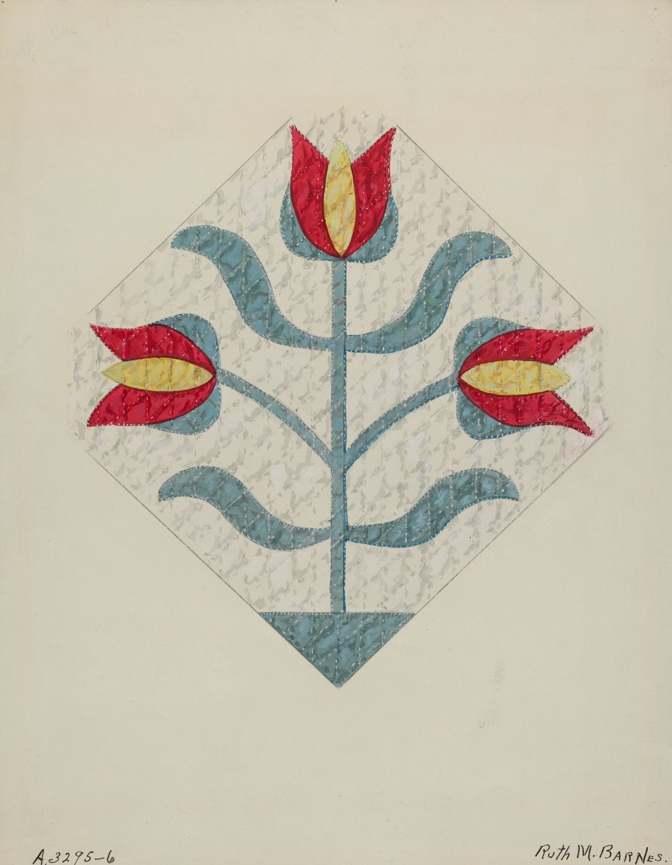 Quilt, ca. 1936 von Ruth M Barnes