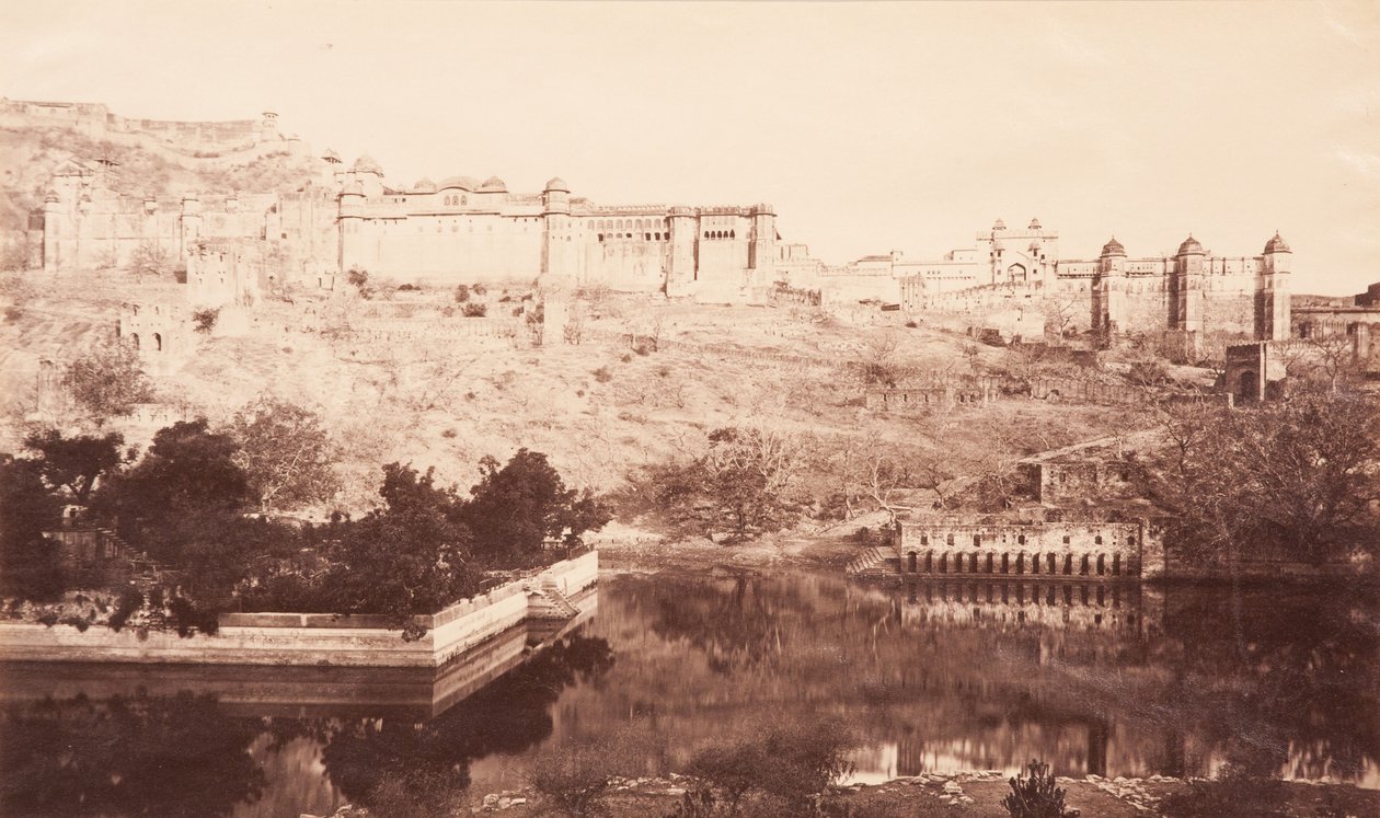 Ansicht des Amber Forts, 1871 von S. and Shepherd, C. Bourne
