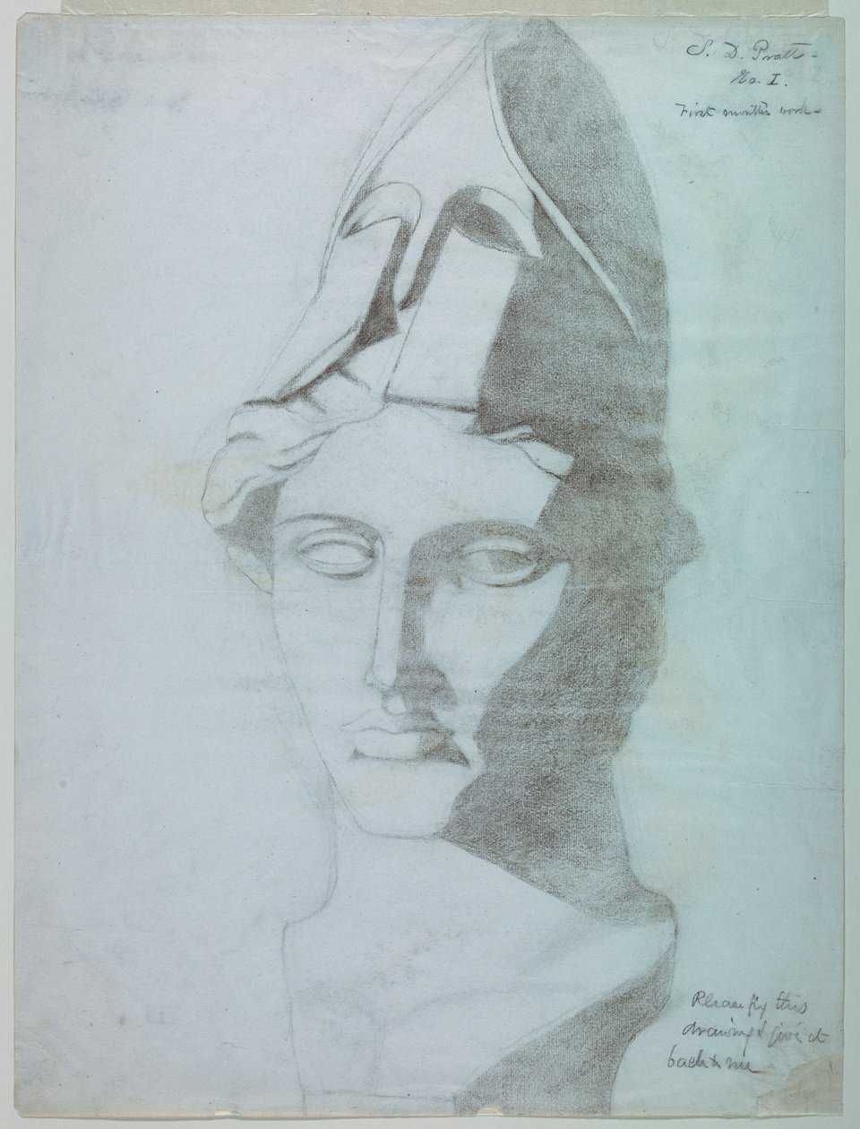 Kopf der Athena von S. D. Pratt