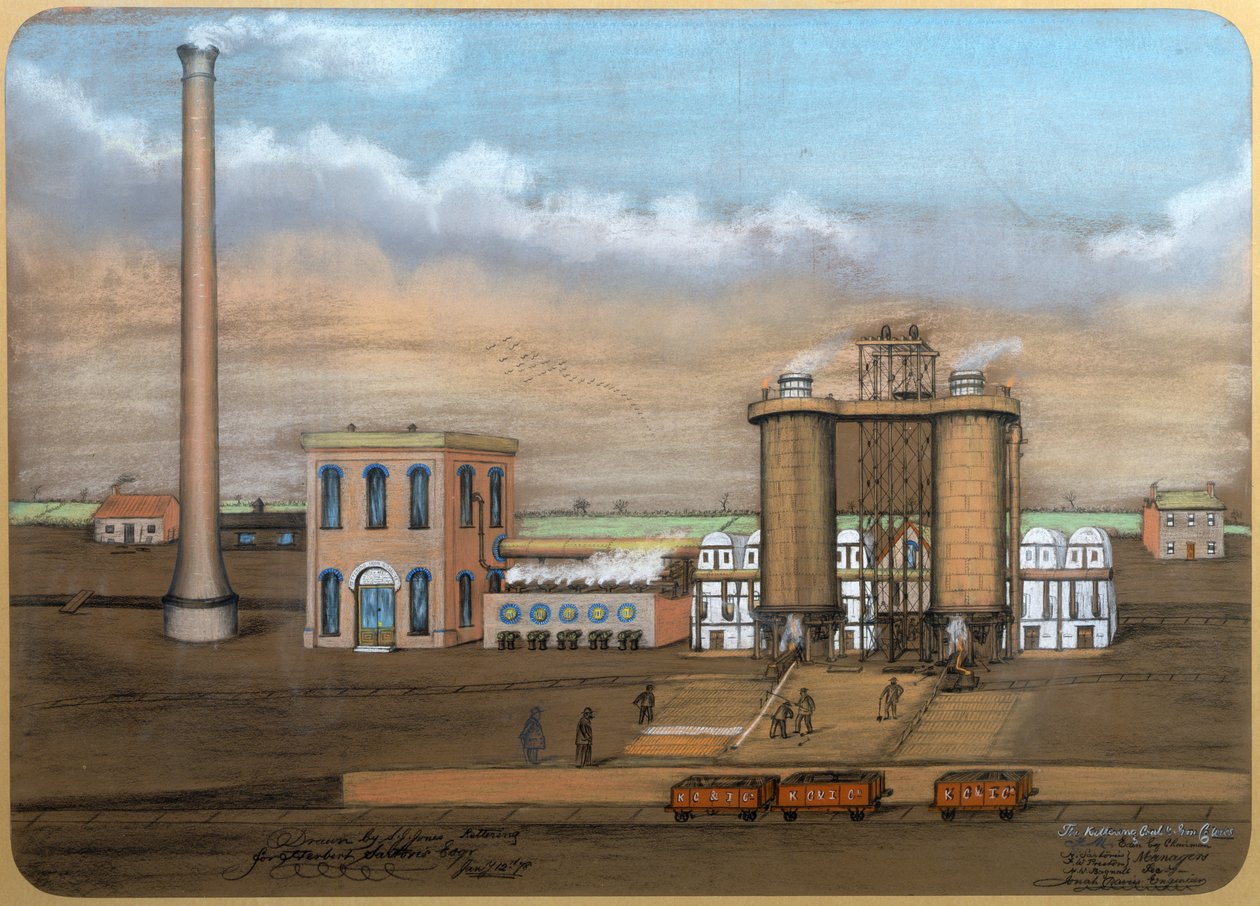Kettering-Öfen, 1878 von S.J. Jones