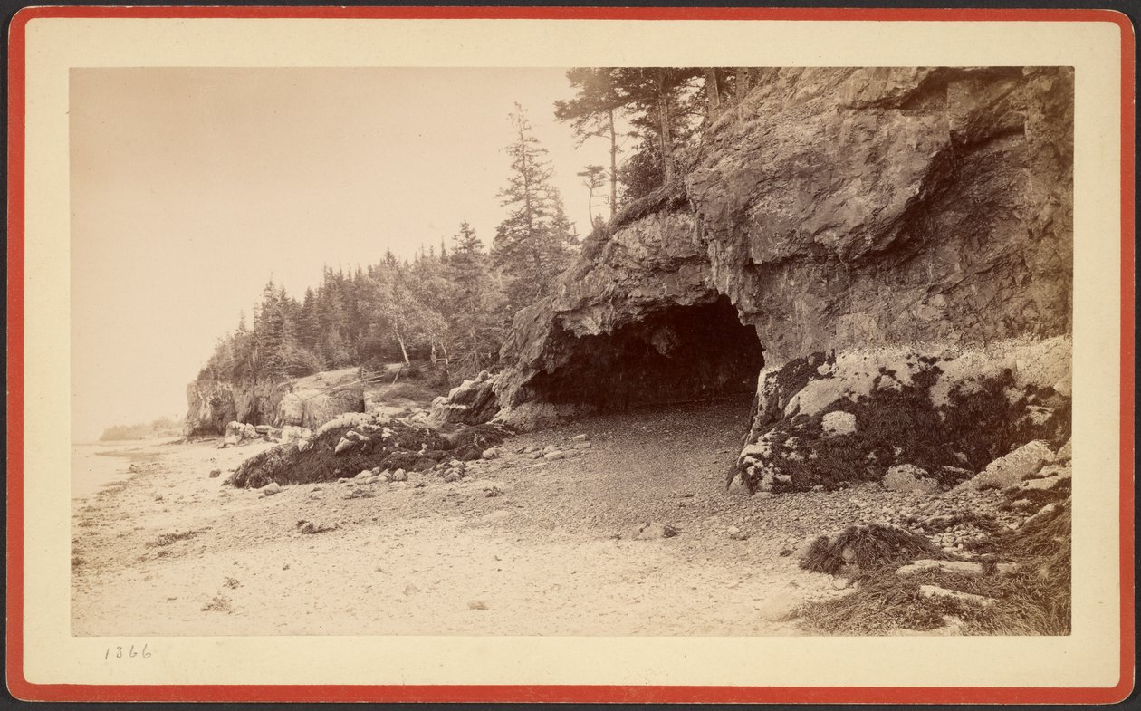 [Höhle, möglicherweise am Mt. Desert, Maine] von S.R. Stoddard