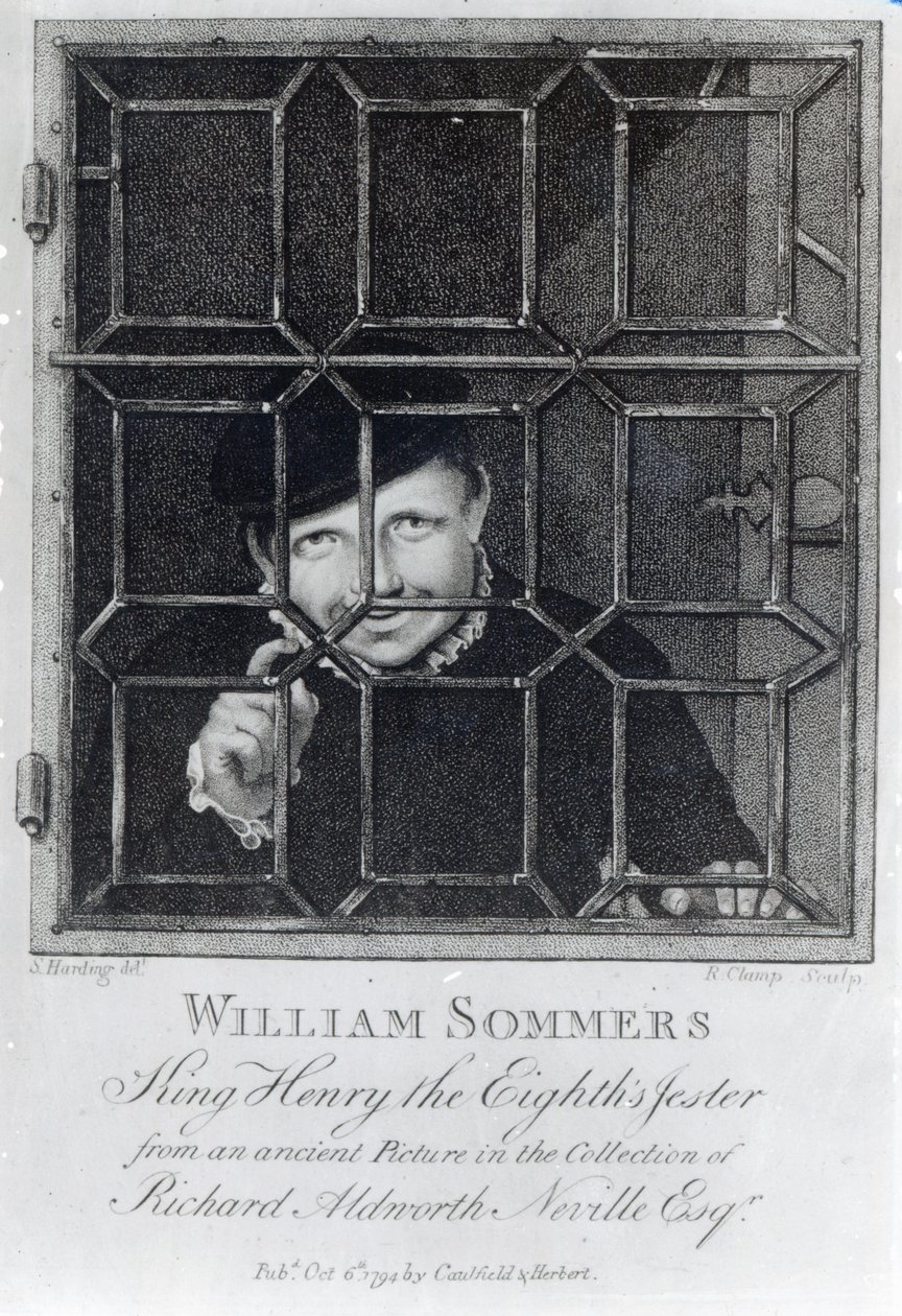 William Sommers, graviert von R. Clamp, 1794 von S. Harding
