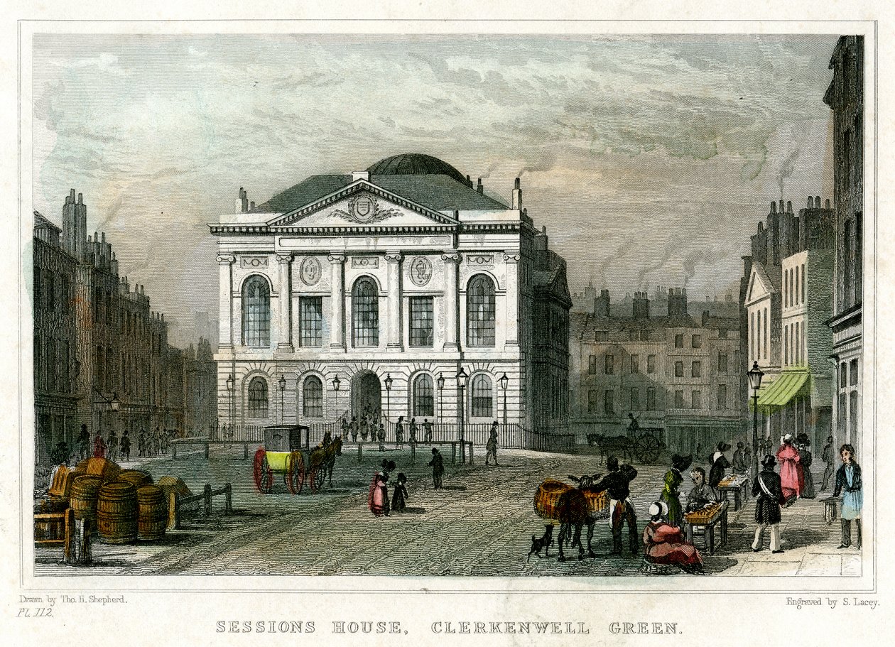 Sessions House, Clerkenwell Green, Islington, London von S. Lacey