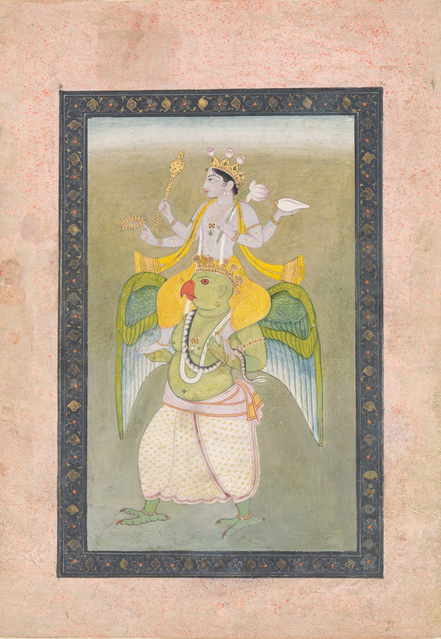 Vishnu auf Garuda von Sajnu