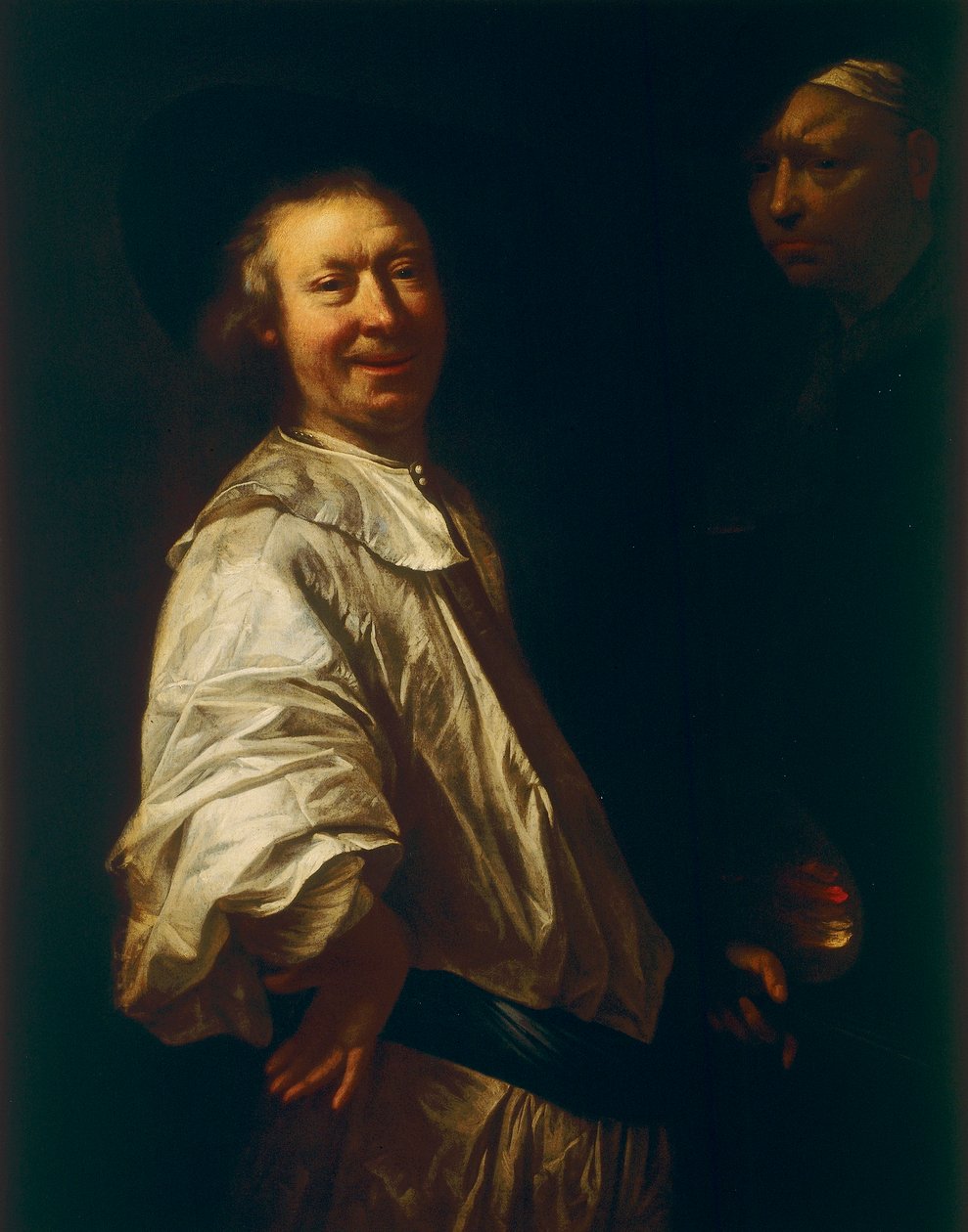 Selbstporträt von Salomon Adler