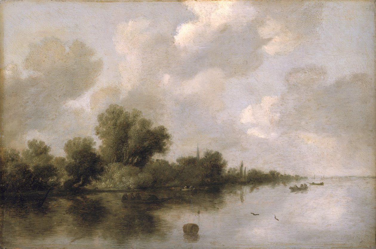 Flusslandschaft, 1632 von Salomon van Ruisdael or Ruysdael