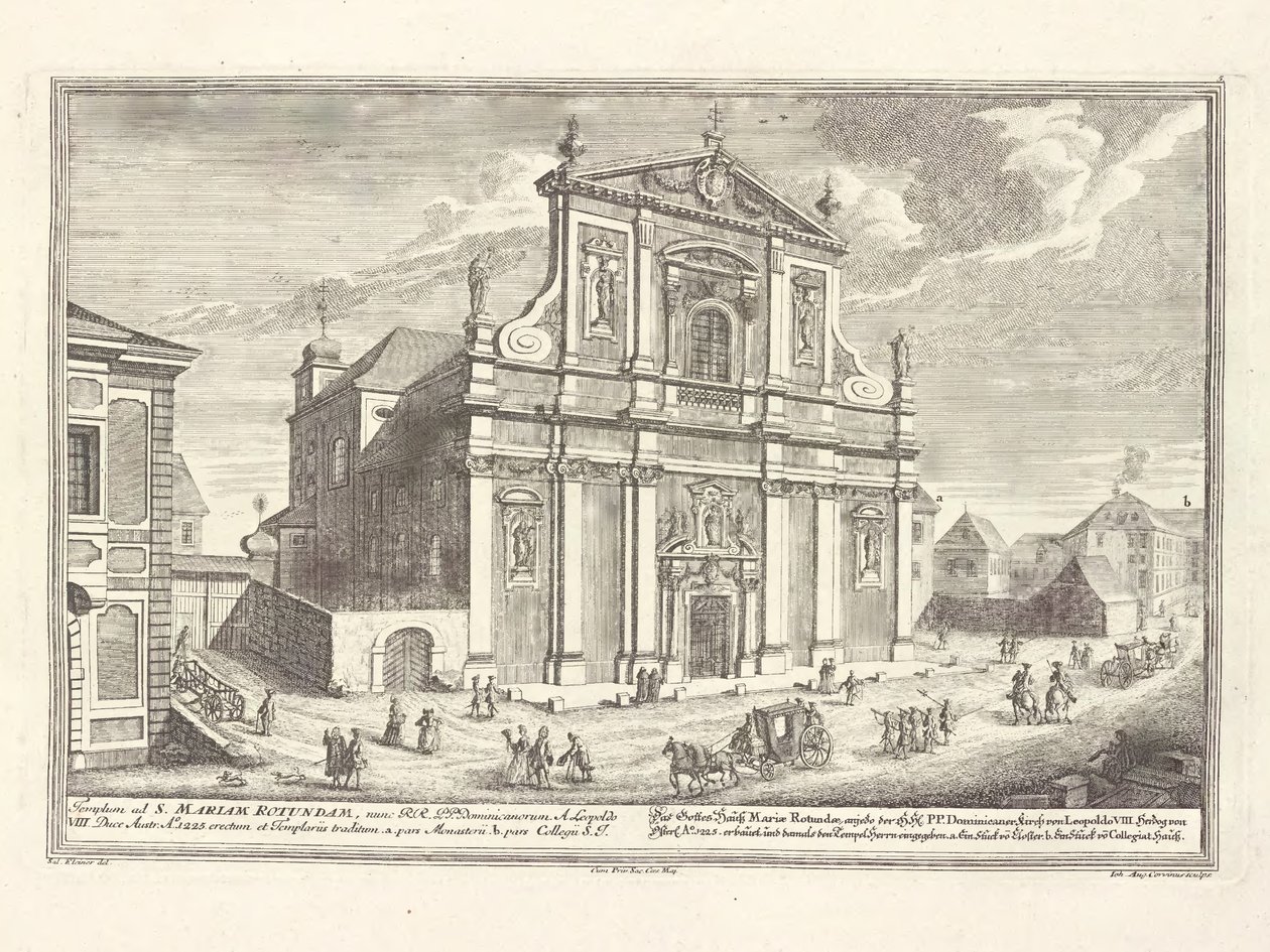Kleine Dominikanerkirche von Salomon Kleiner