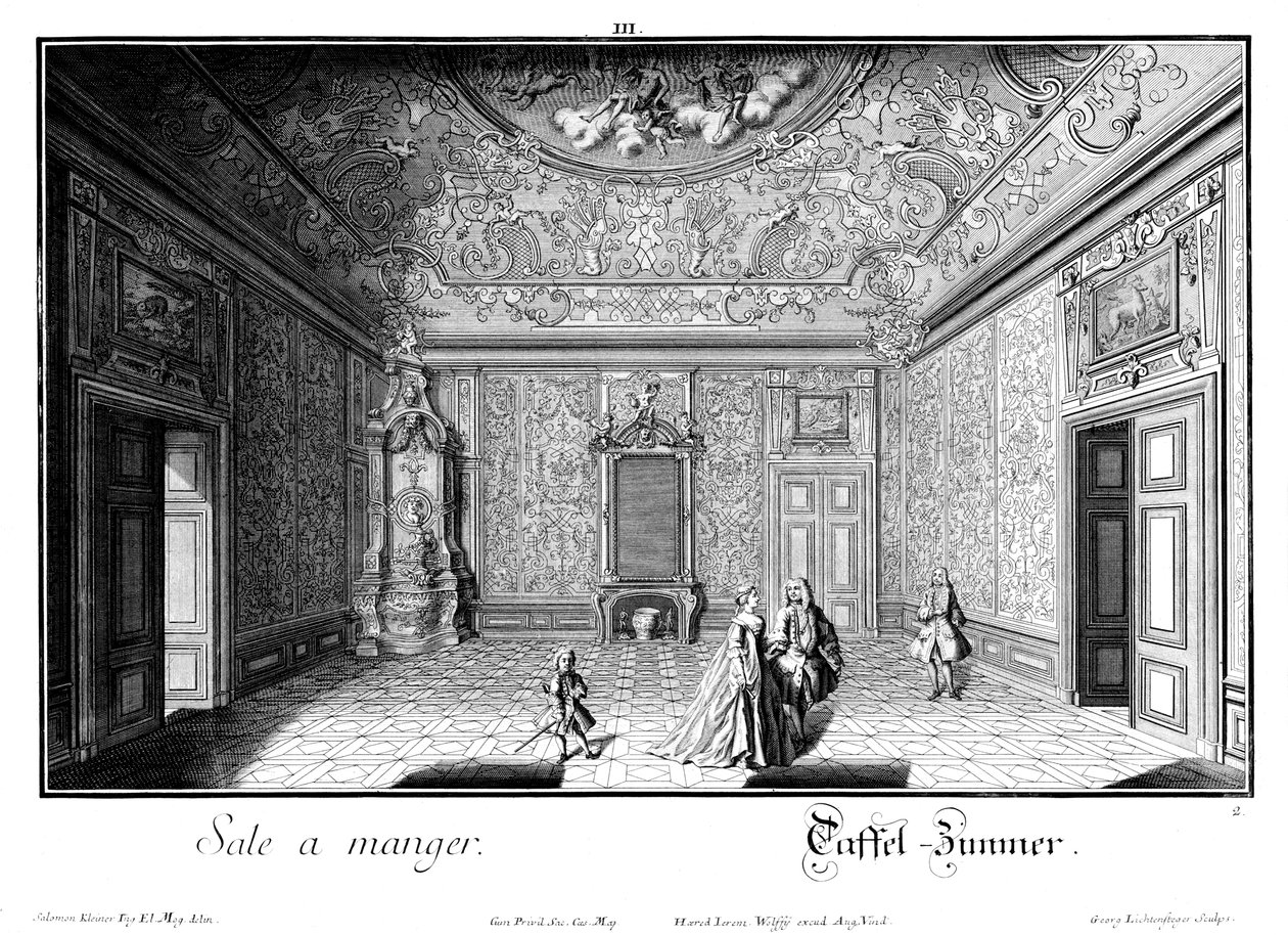 Speisesaal von Salomon Kleiner