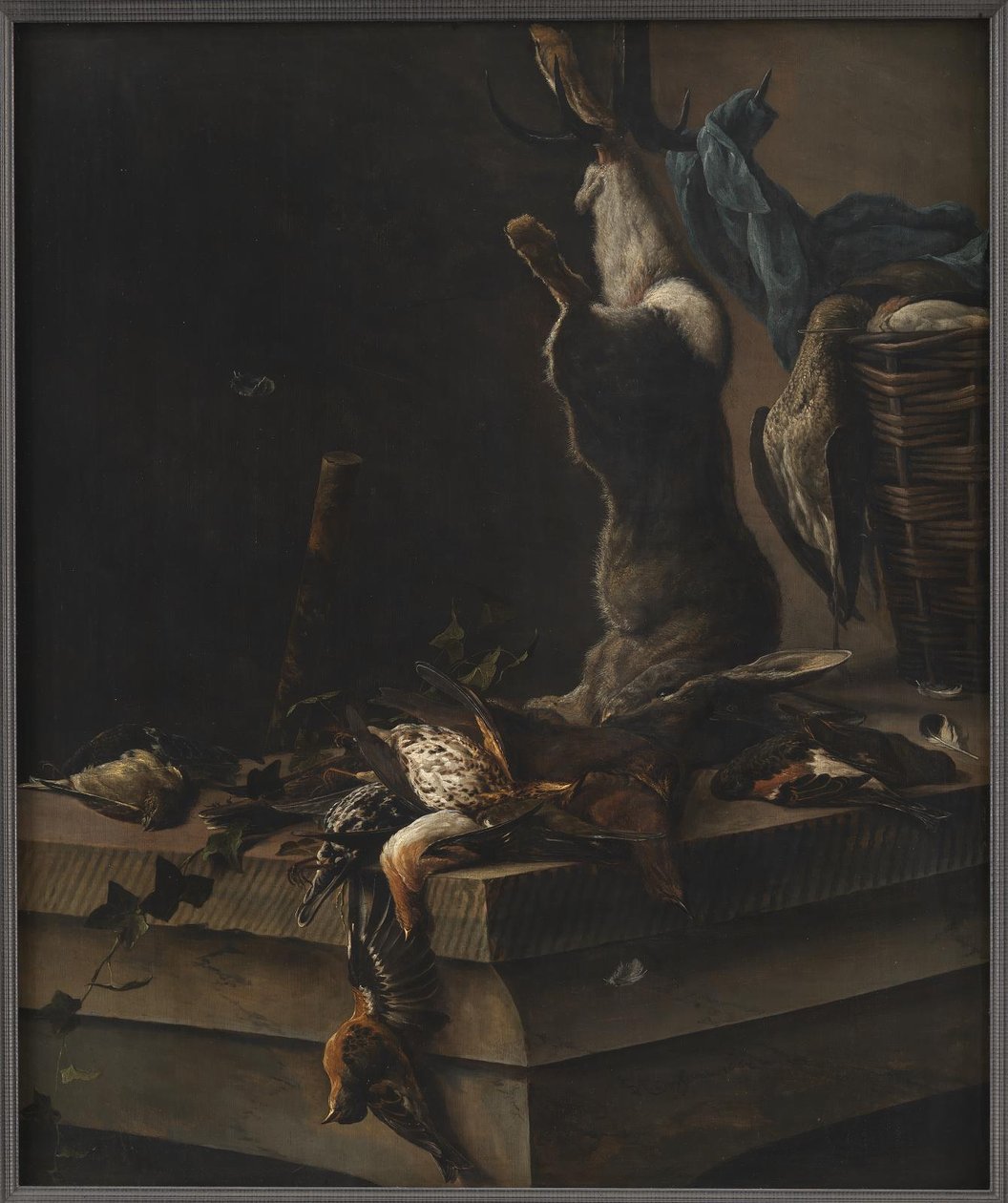 Stillleben mit totem Wild von Salomon van Ruysdael