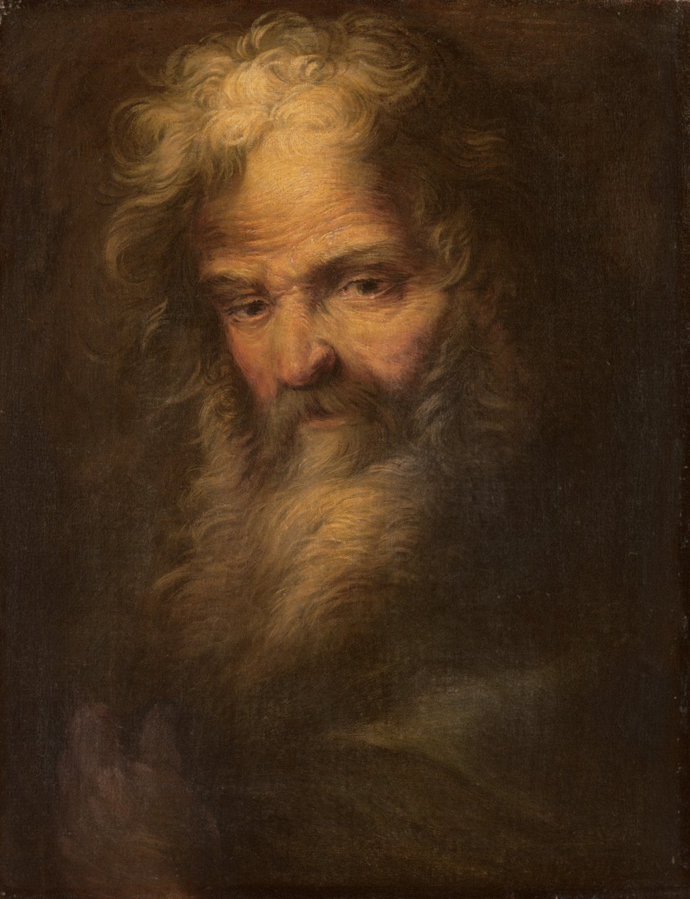 Bärtiger Prophet von Salvator Rosa