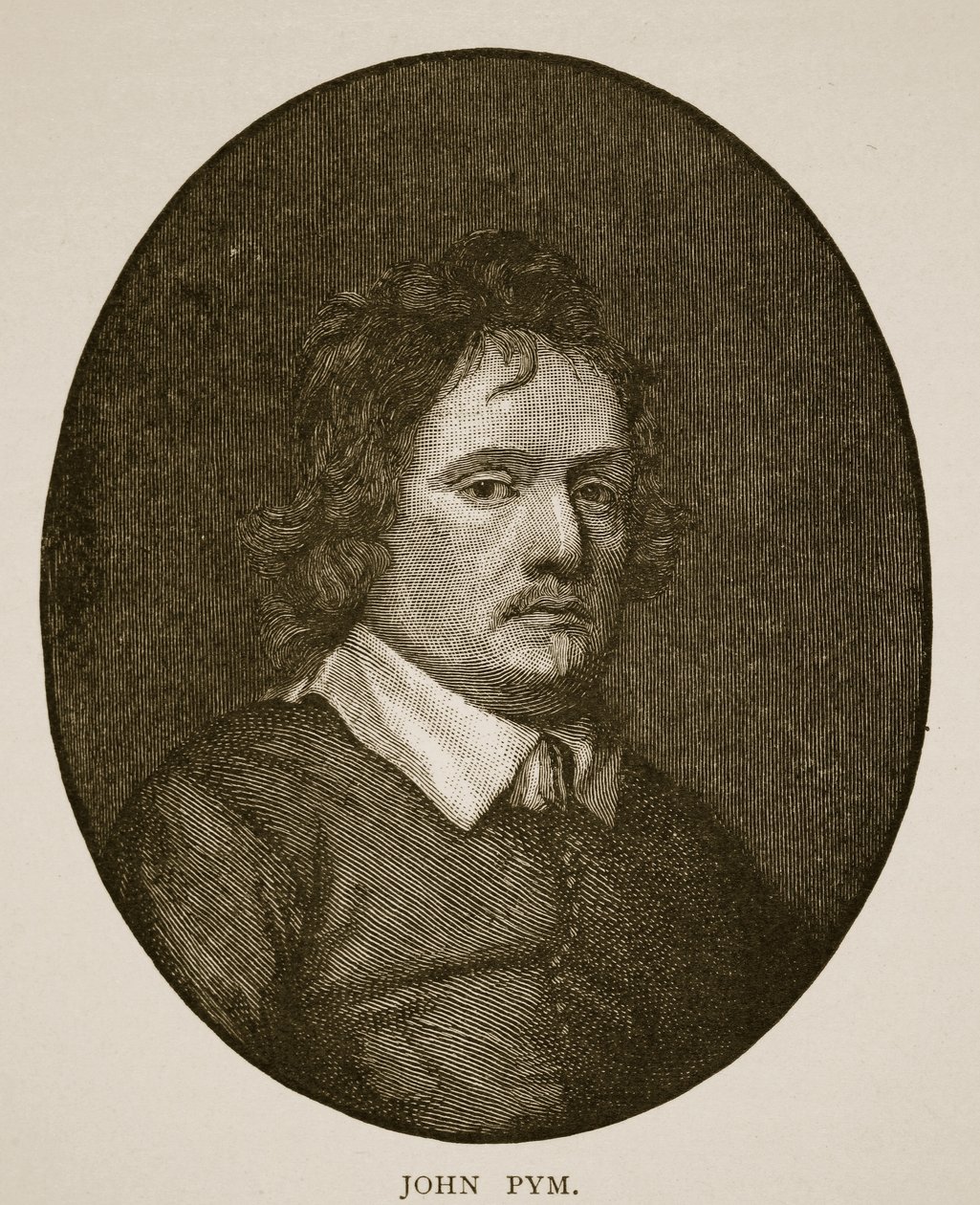 John Pym nach einer Miniatur von Samuel Cooper von Samuel Cooper