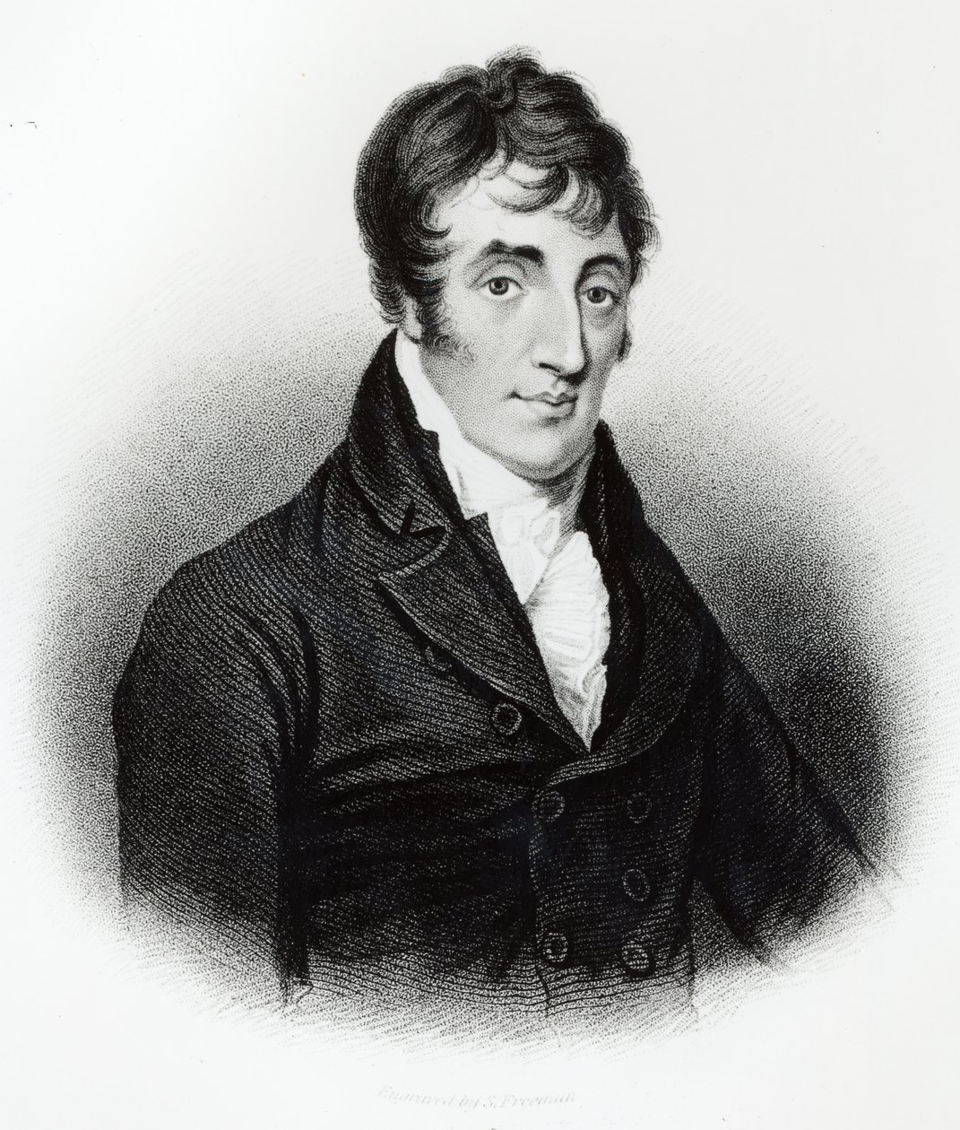 Porträt von John Clare (1793-1864) von Samuel Freeman