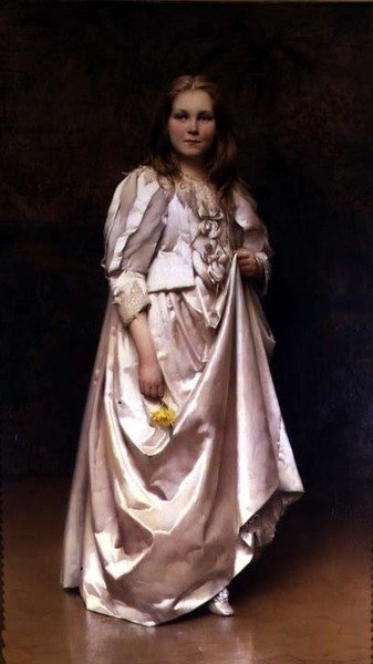 Netta Holleone, 1889-90 von Samuel Henry William Llewelyn