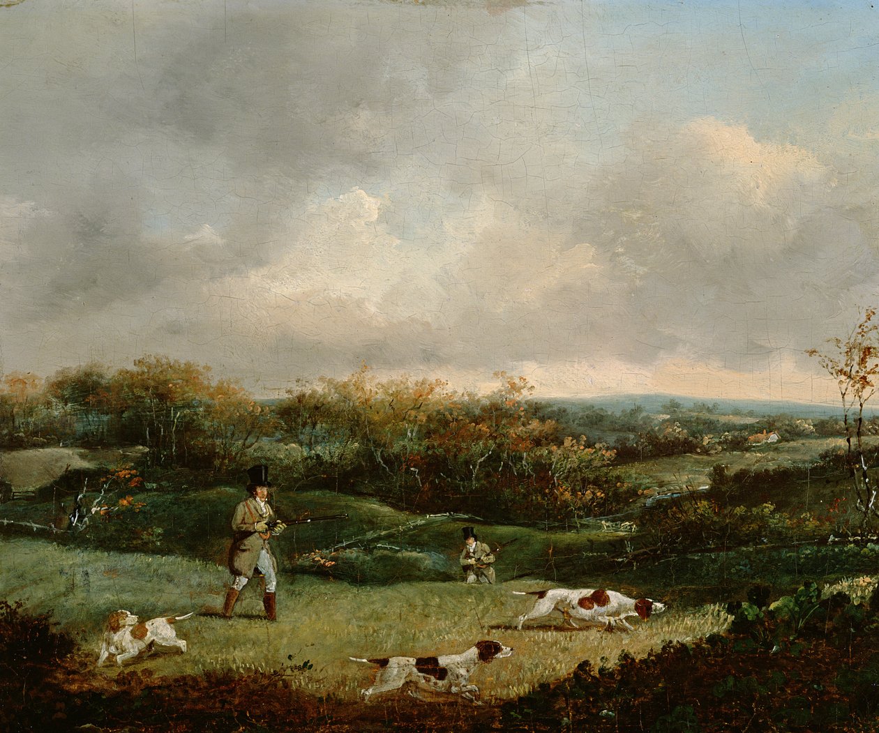 Rebhuhnjagd von Samuel John Egbert Jones