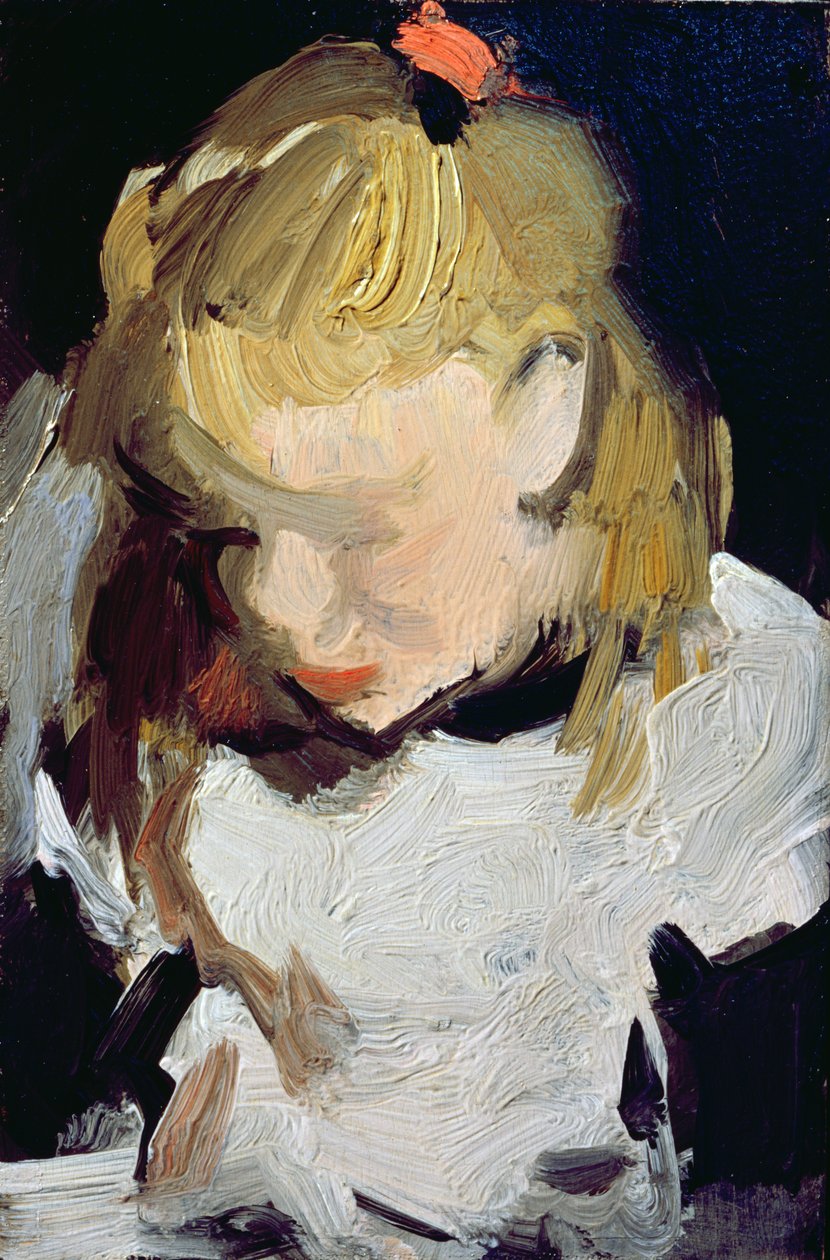 Studie eines jungen Mädchens, ca.1903-04 von Samuel John Peploe