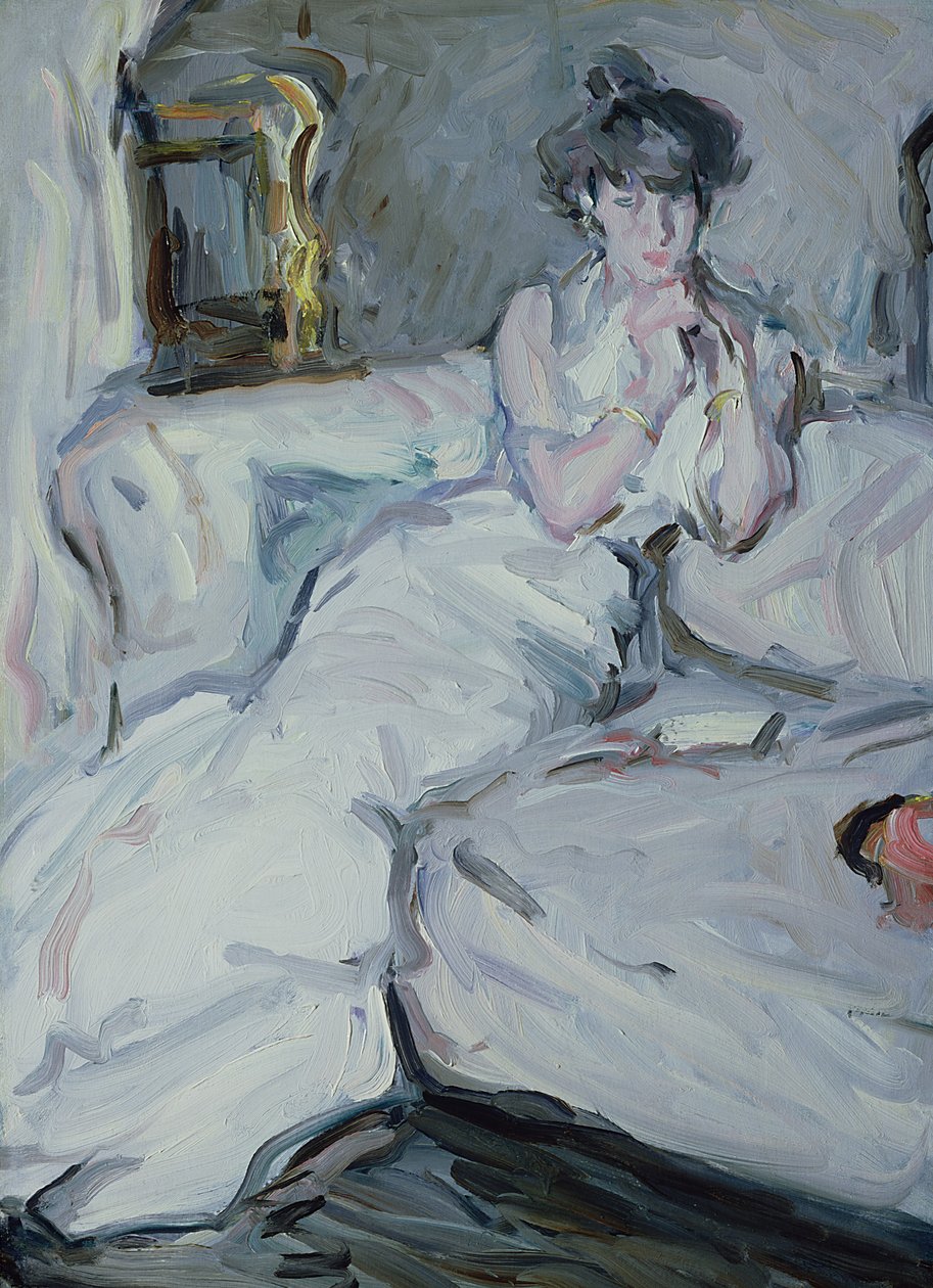 Das Mädchen in Weiß, 1909 von Samuel John Peploe