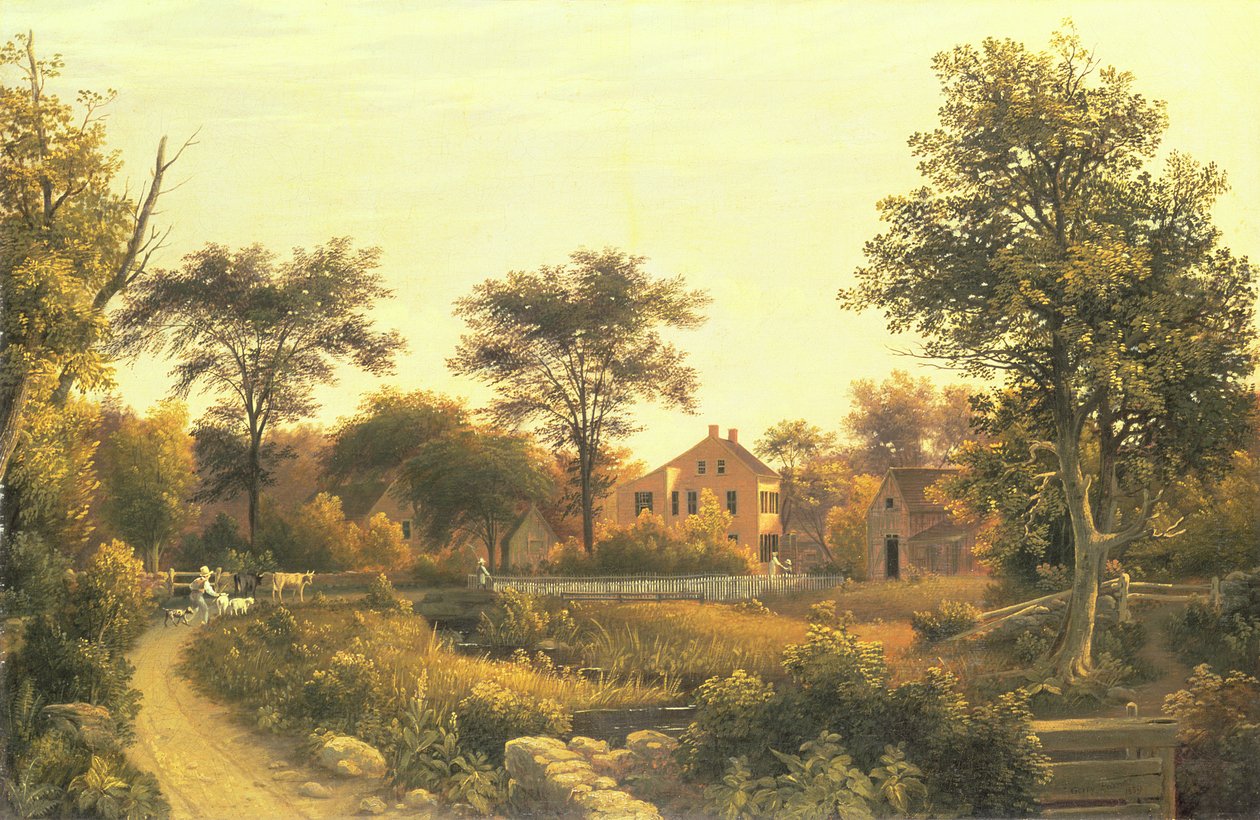 Neuengland-Heimstätte, 1839 von Samuel Lancaster Gerry