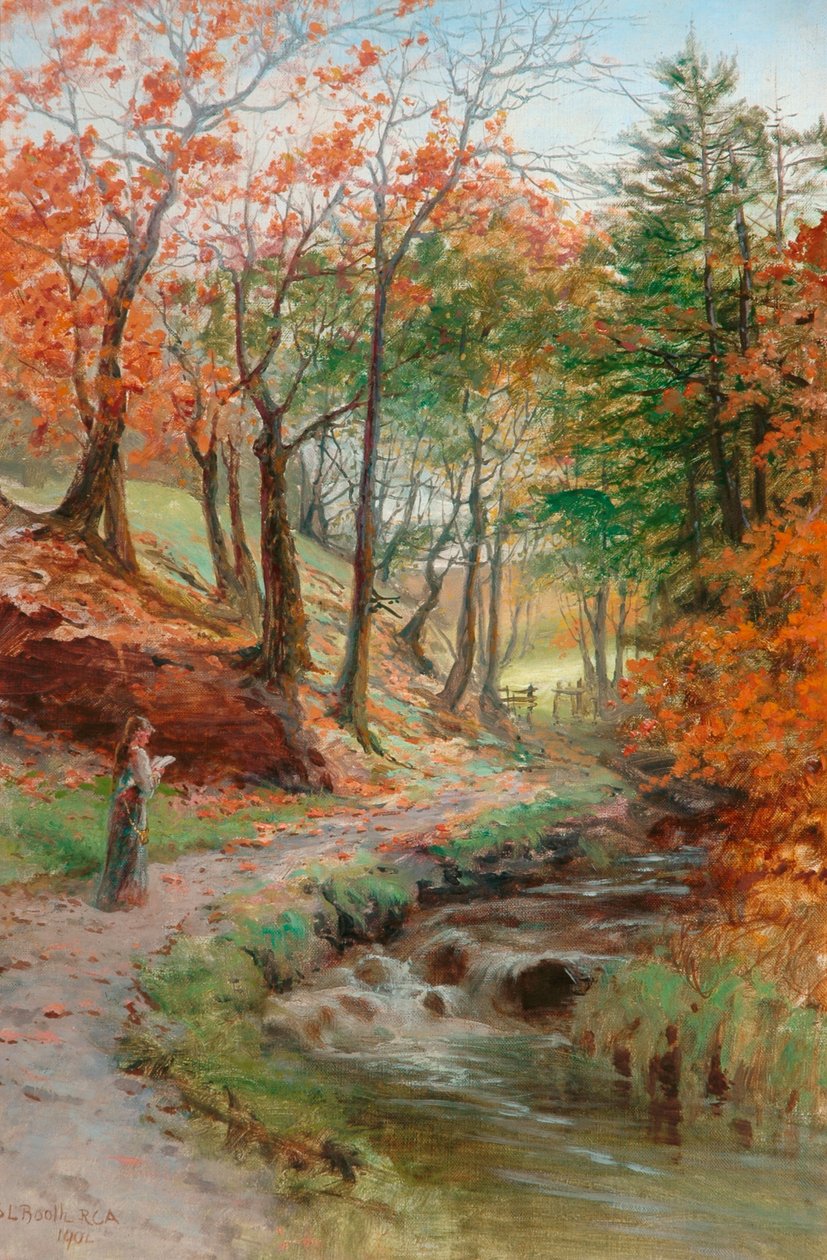In der Nähe von Dean Wood, Rivington, 1901 von Samuel Lawson Booth