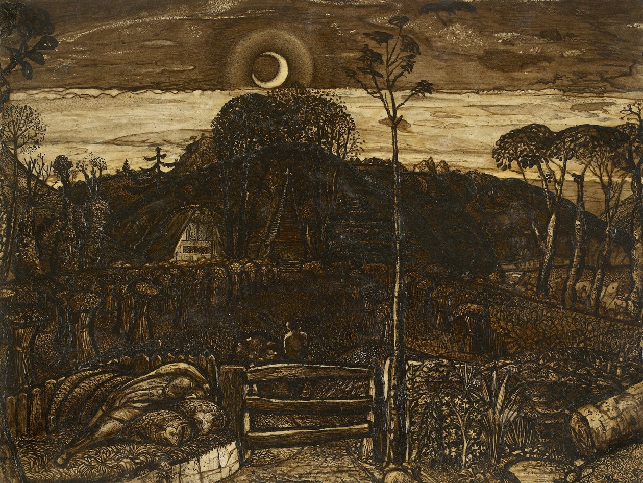 Spätes Zwielicht von Samuel Palmer