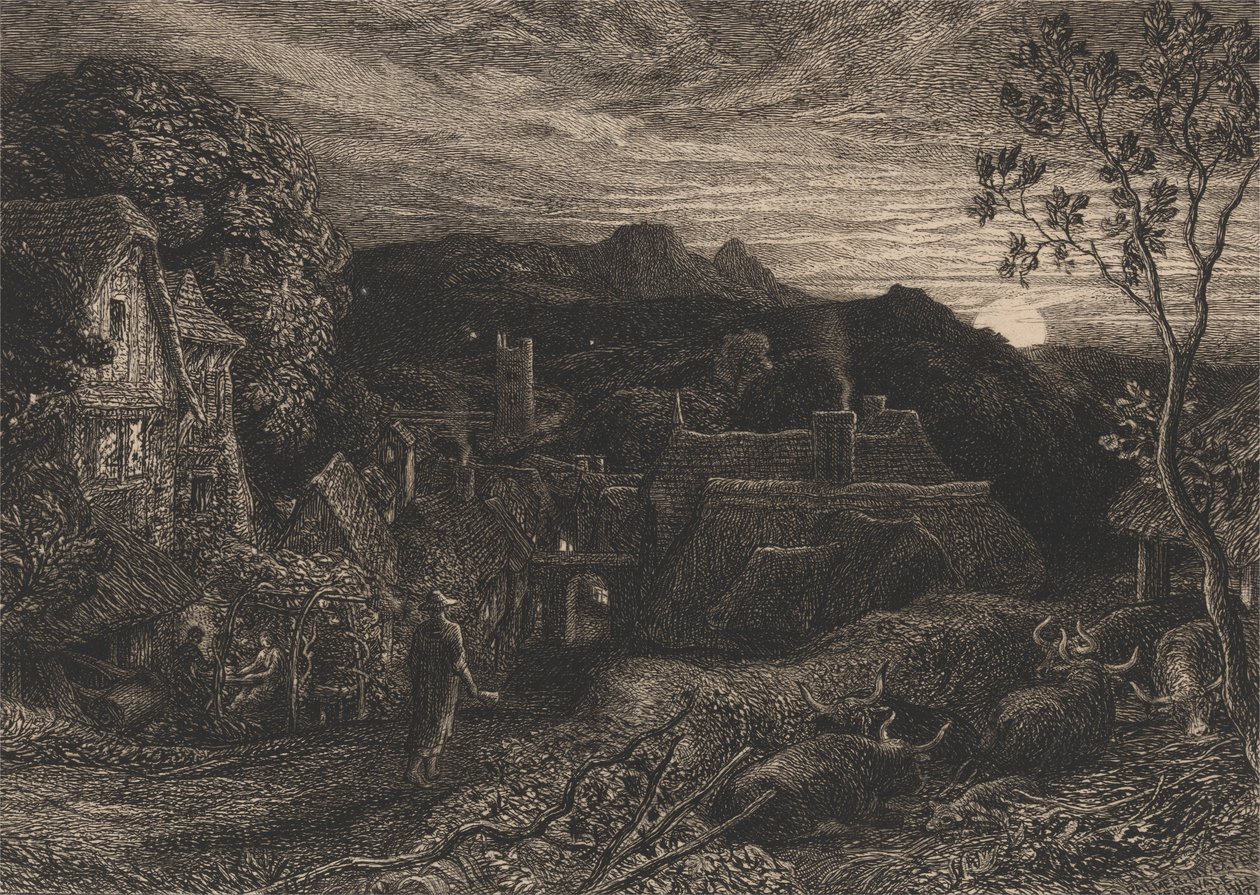 Der Ausrufer von Samuel Palmer