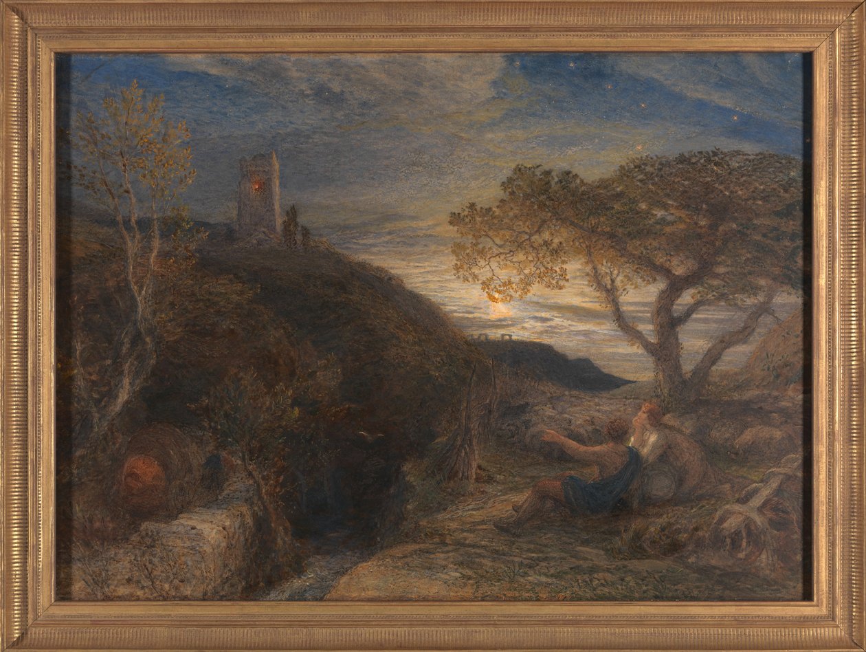 Der einsame Turm von Samuel Palmer