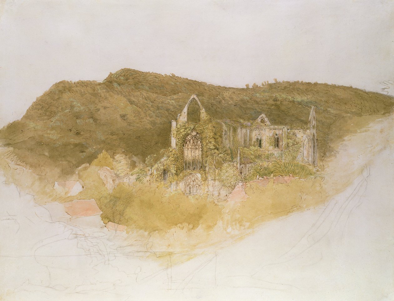 Tintern Abbey von Samuel Palmer