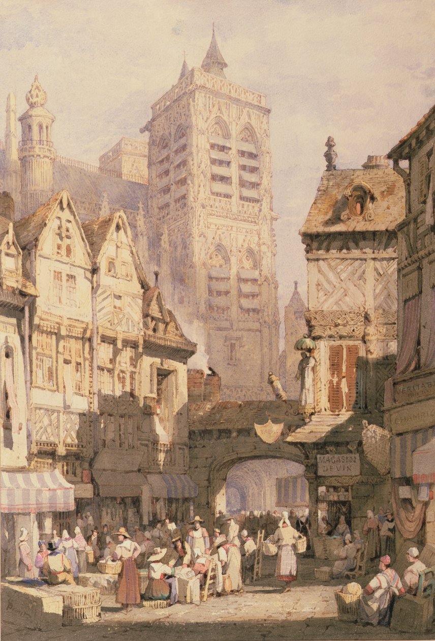 Abbeville von Samuel Prout