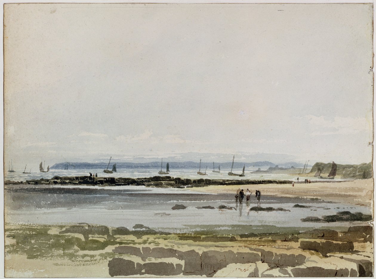Strandszene von Samuel Prout