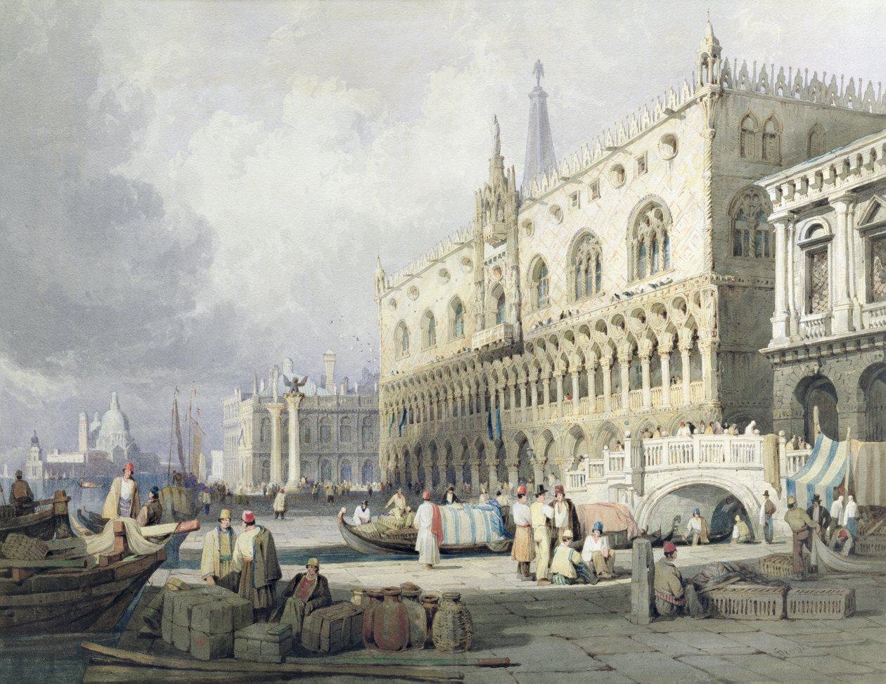 Palazzo Ducale, Venedig von Samuel Prout