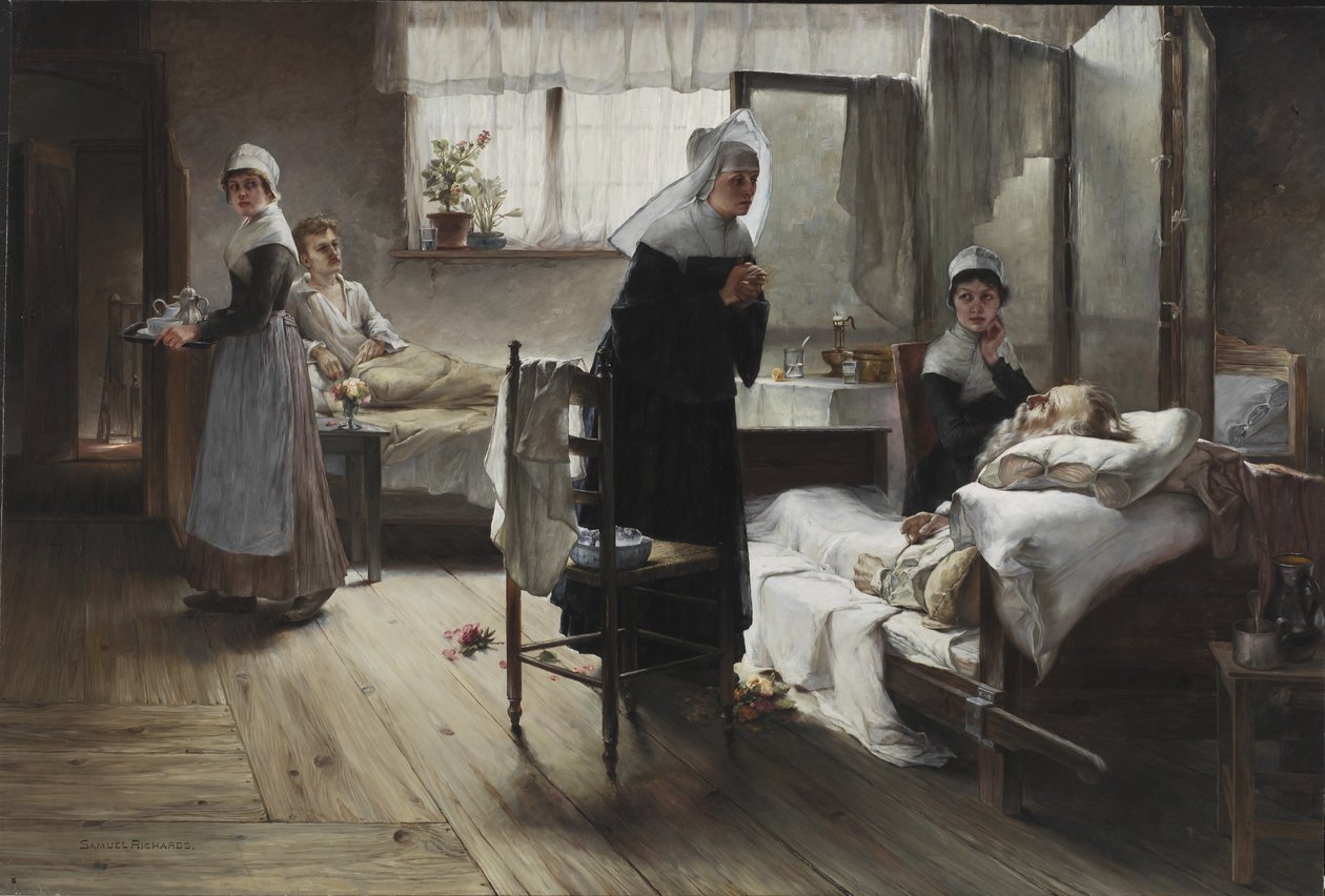 Evangeline entdeckt ihren Verlobten im Krankenhaus von Samuel Richards