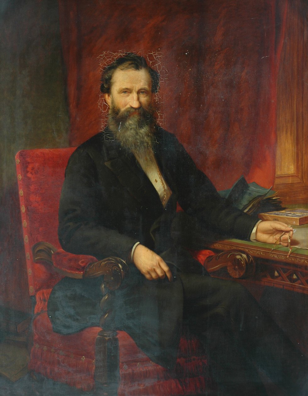 Sir Isaac Holden, 1868 von Samuel Sidley